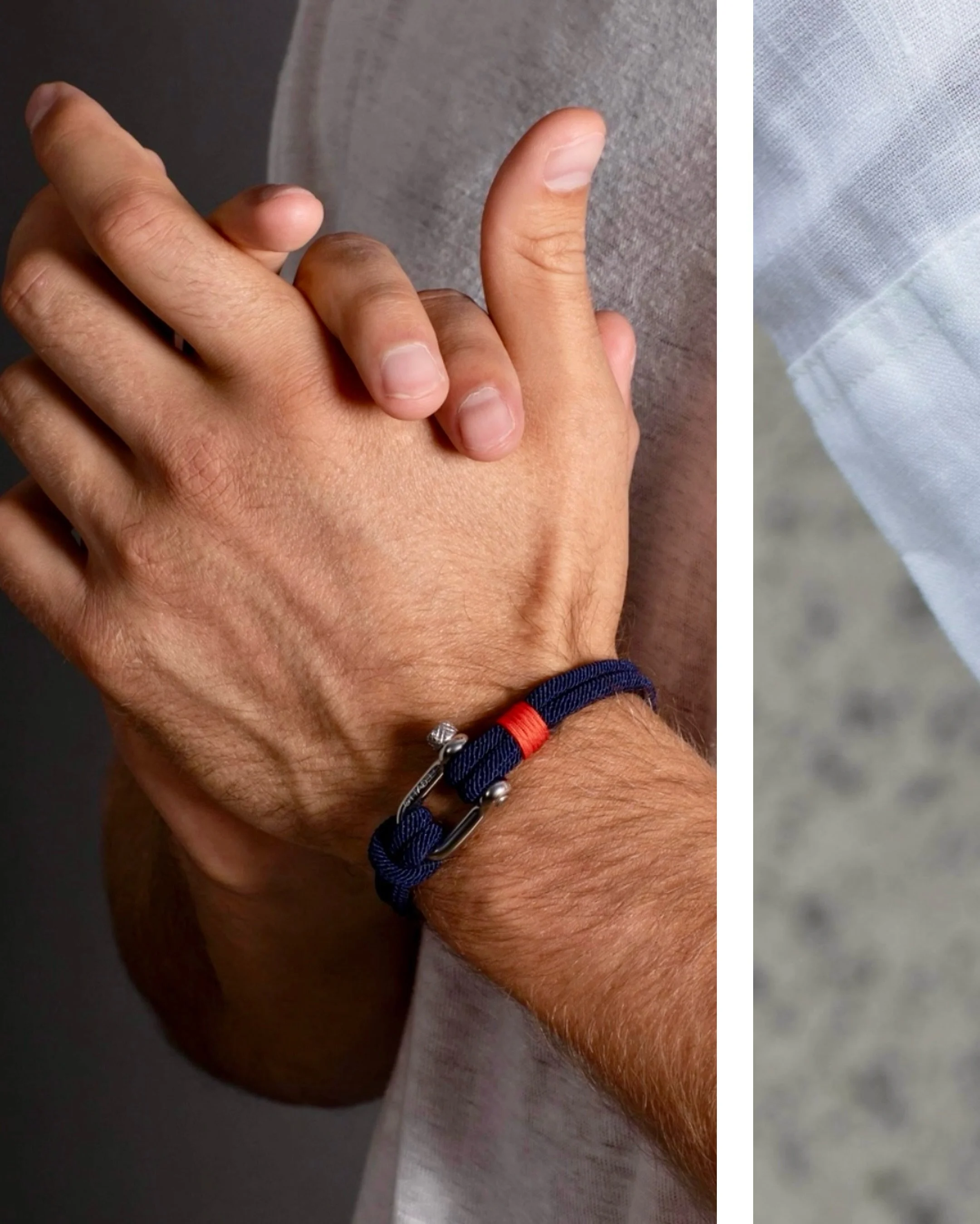 our new waterproof bracelets: capturing the essence of the sea for those ocean-bound hearts 💙 
_
#fathersday #nautical #mensjewelry #shopmaui