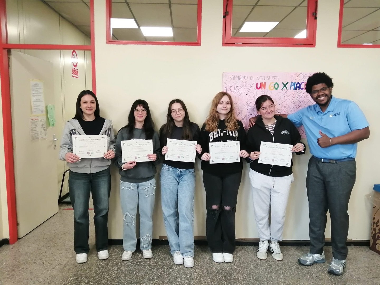 📸 Congratulations to the students of Liceo Don Lorenzo Milani &ndash; Linguistico (5AL &amp; 5BL) in Romano di Lombardia (BG) for completing the WorldLangAmerica program!

Under the guidance of Professor @markusaclark , your commitment to language e