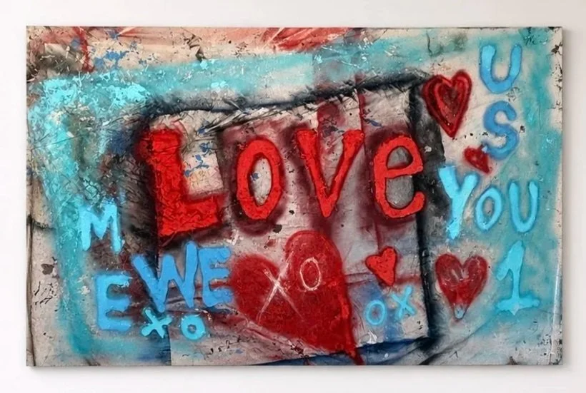 90" x 68" unstretched