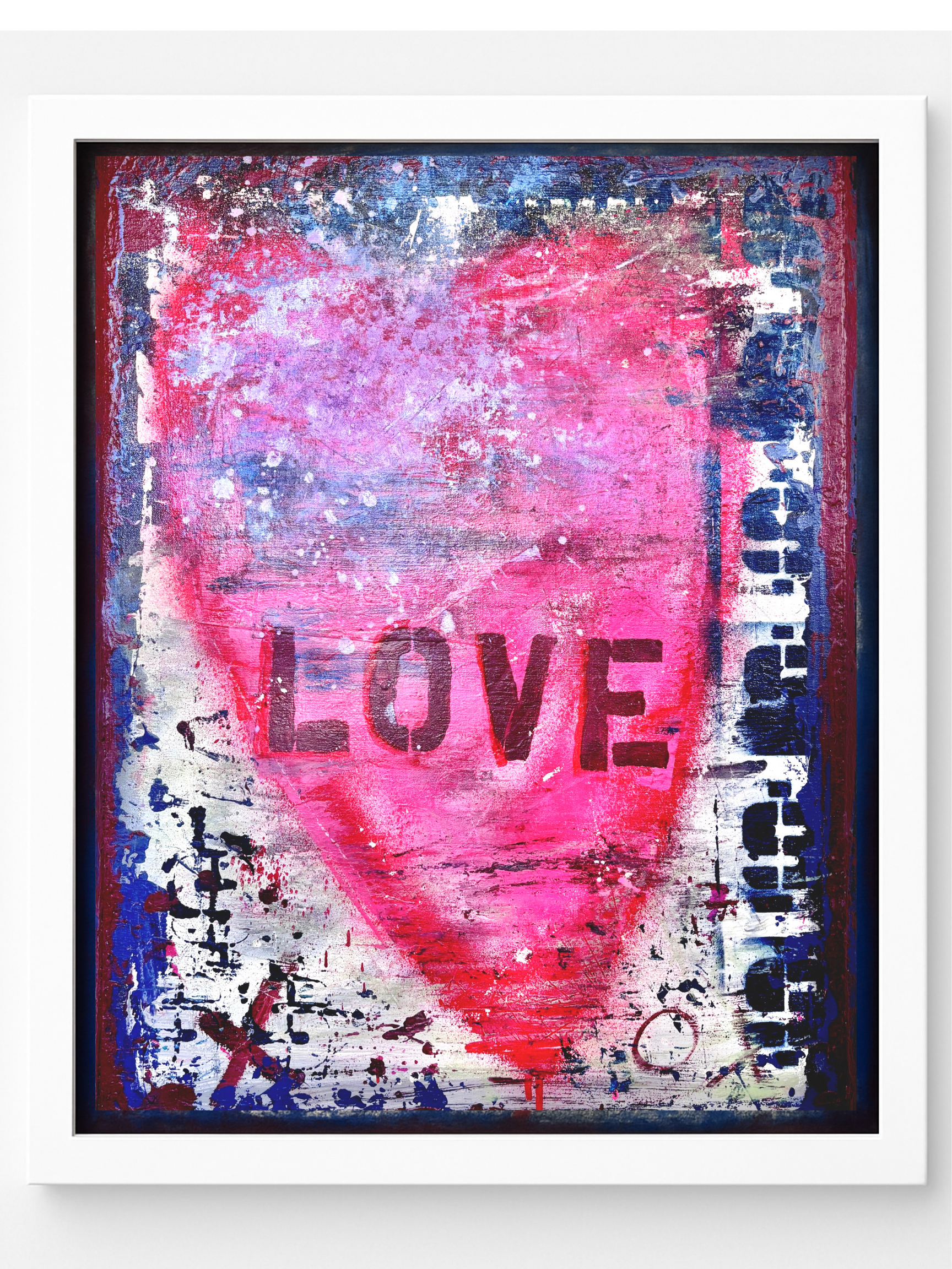  Amour d'un Baller, 21” x 26” x 2.5”