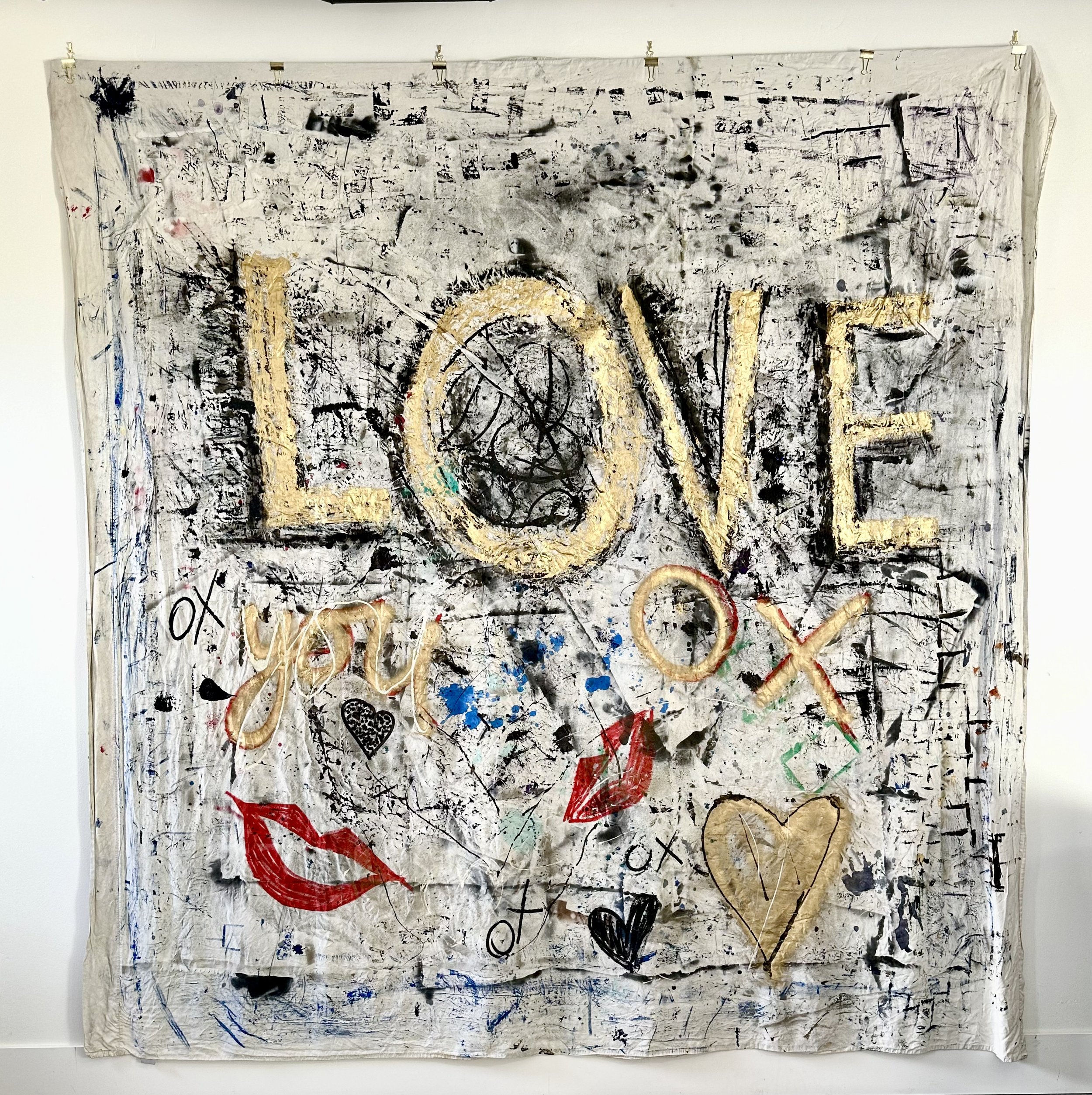100" x 96" unstretched