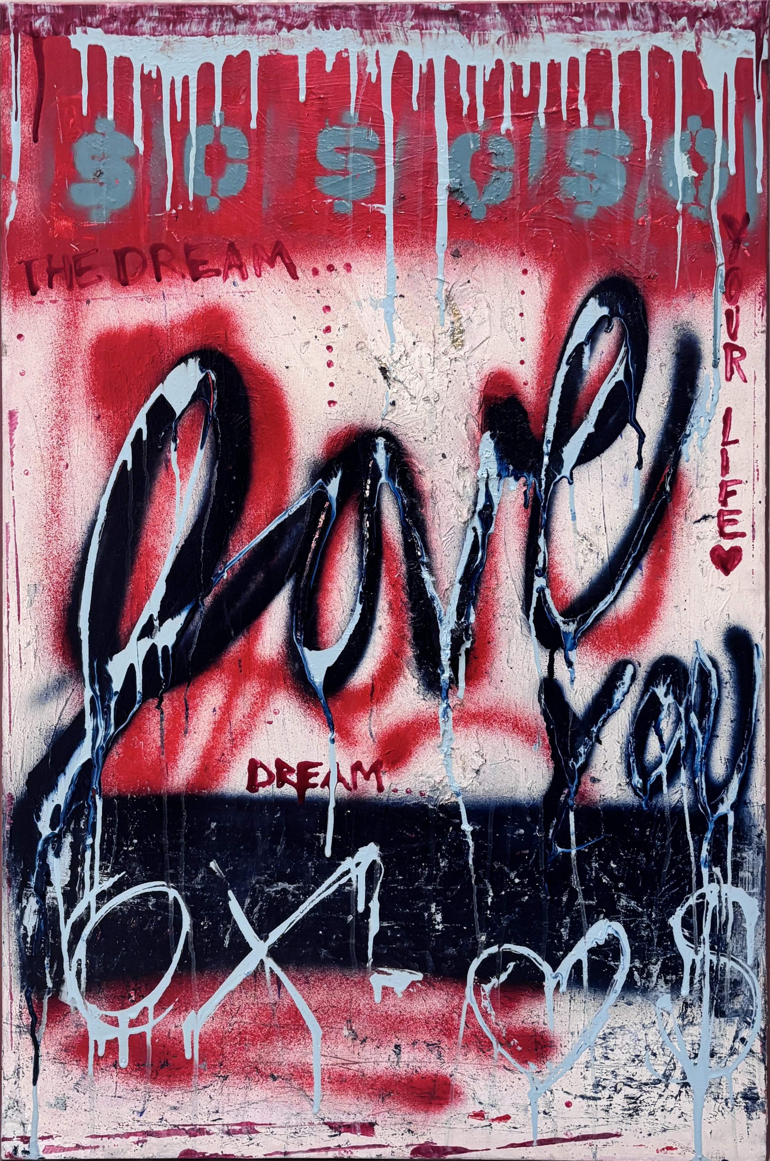 Living in the Dream, 24" x 36" 