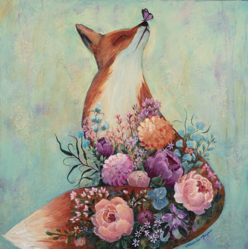Fox in Bloom