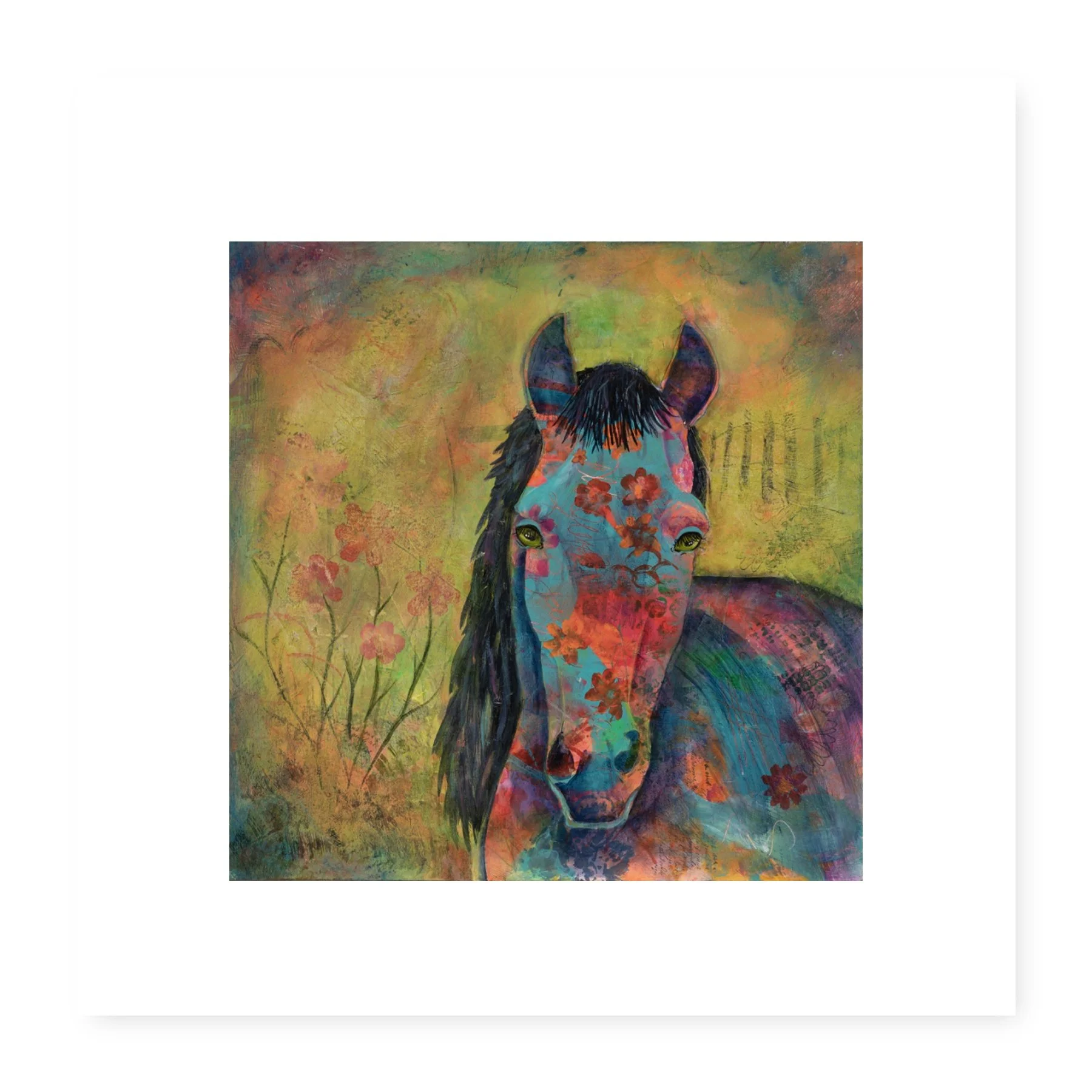 Aiyana Horse Art Print