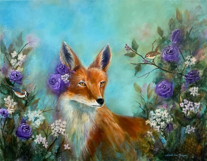 Joy Begins Here fox painting by Natalie Marquis.jpg