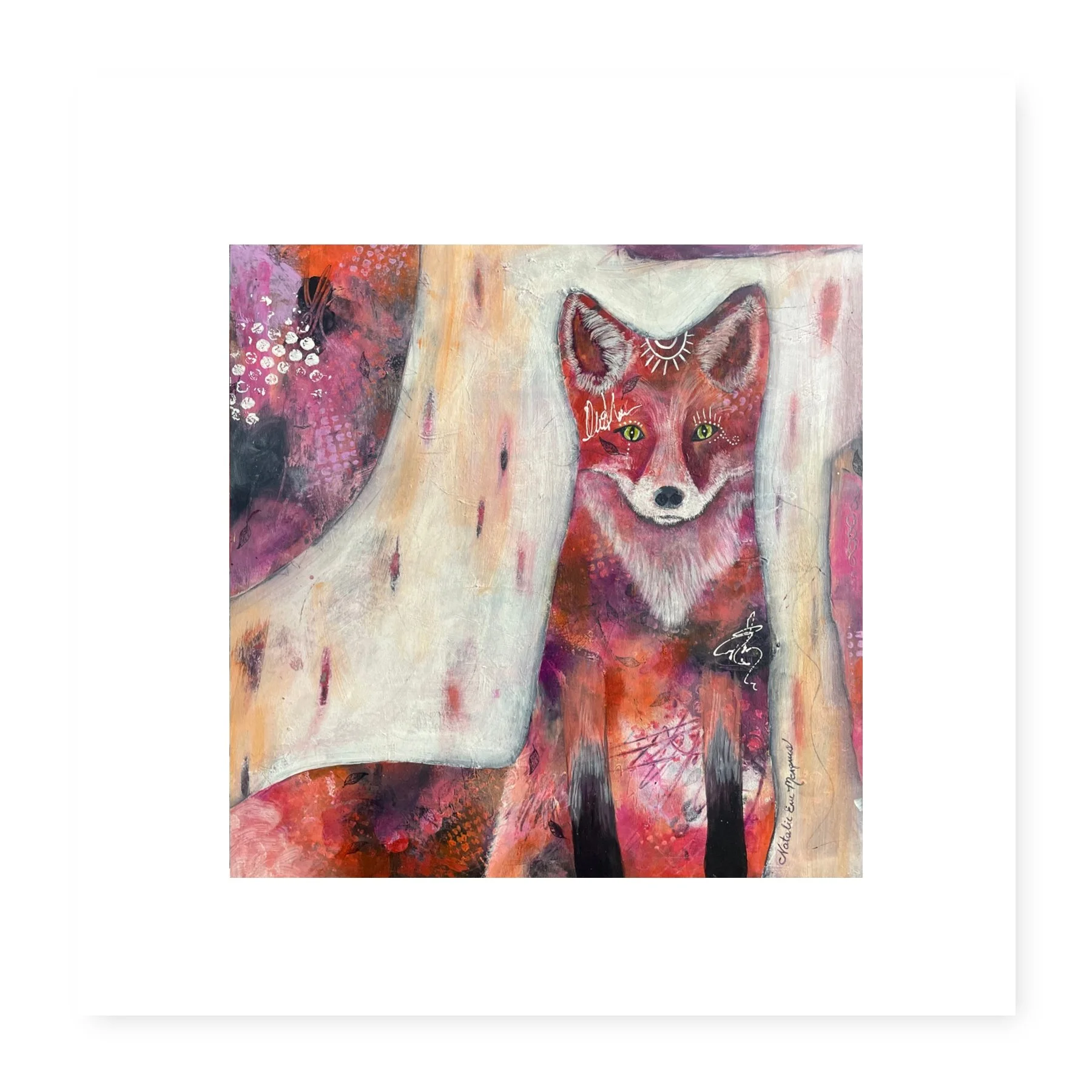 Feeling Foxy Art Print