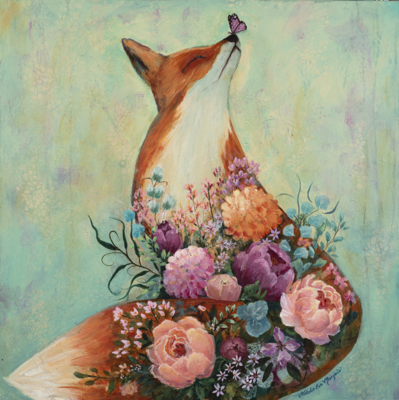Fox in Bloom