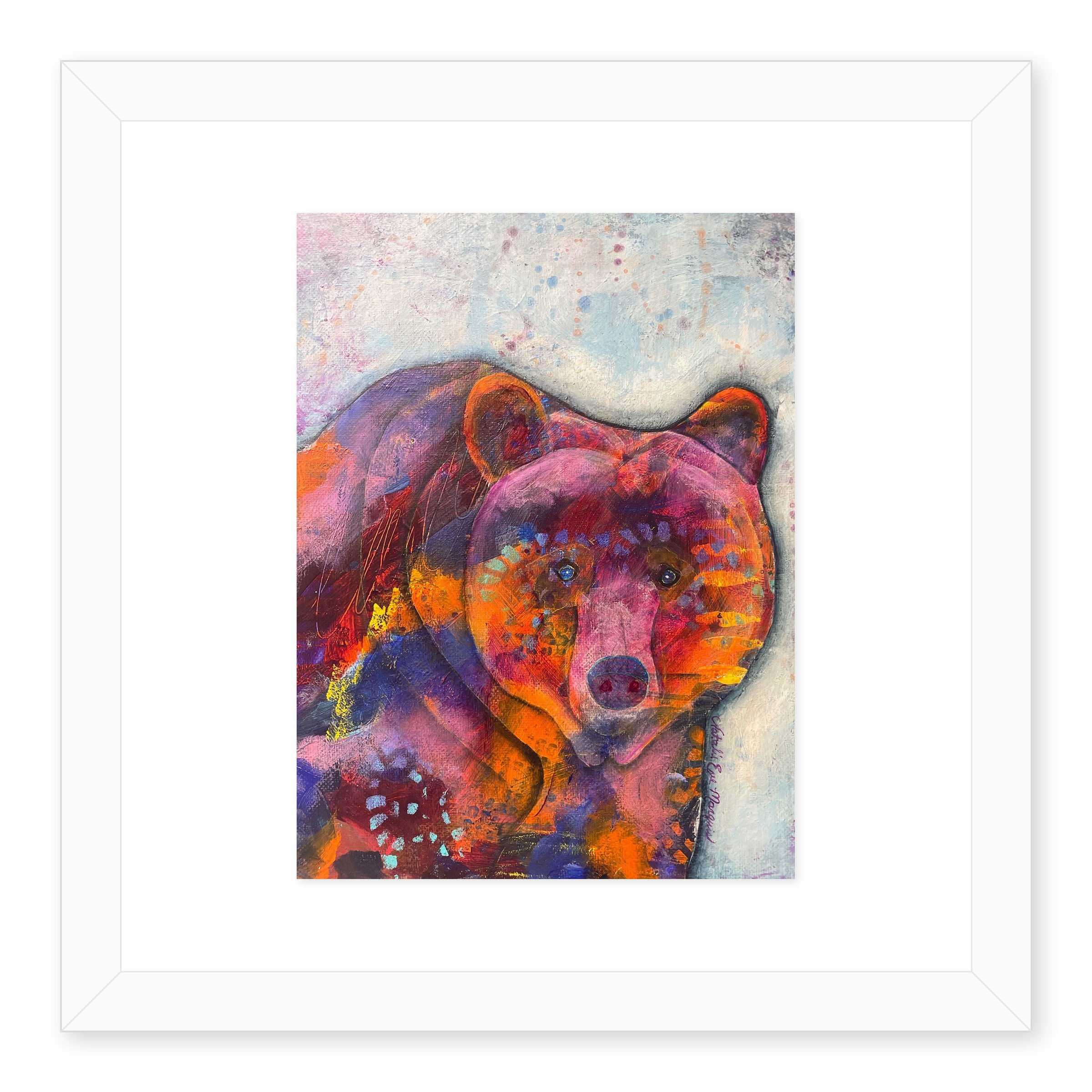 Bear-Art_D_Sweetness-Bear_NatalieMarquis_white-mat-white-frame.jpg