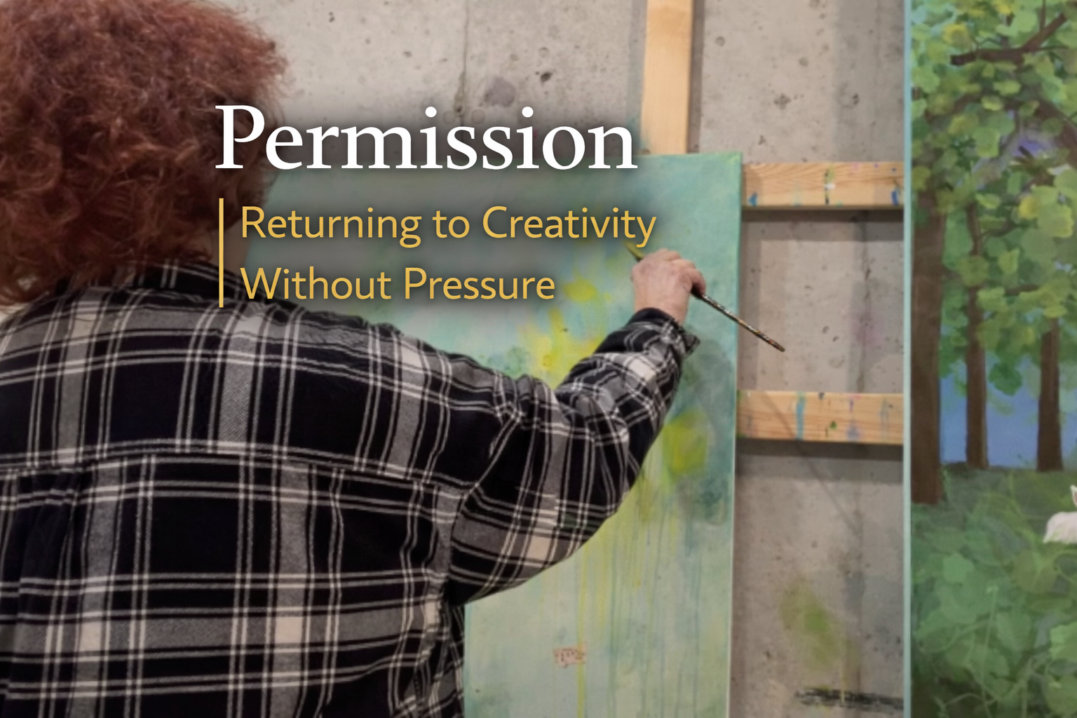 You don’t need permission to create