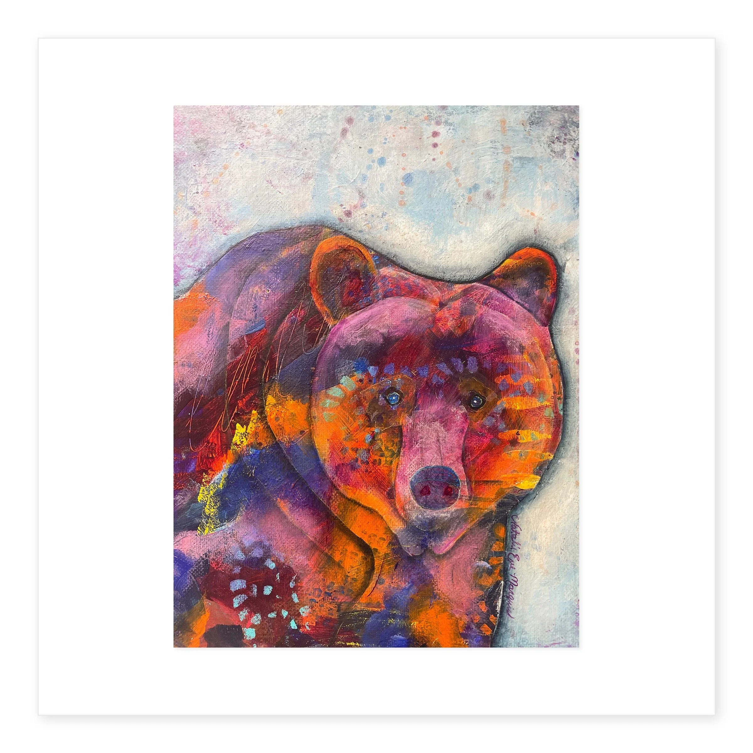 Sweetness Bear Art Print