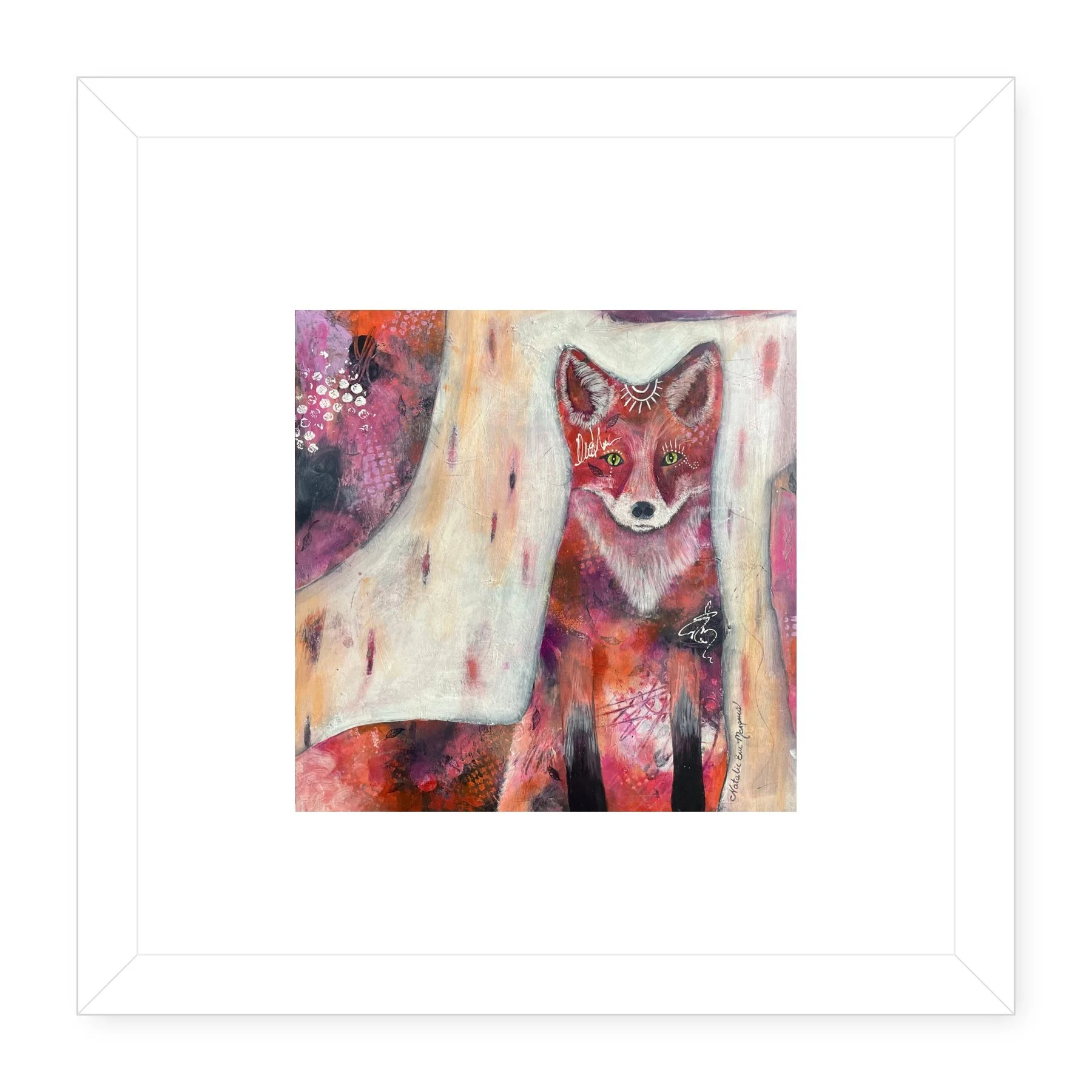 Fox-Art_Feeling-Foxy_Natalie-Marquis_1__WHITE_MAT_WHITE_GALLERY_FRAME.jpg