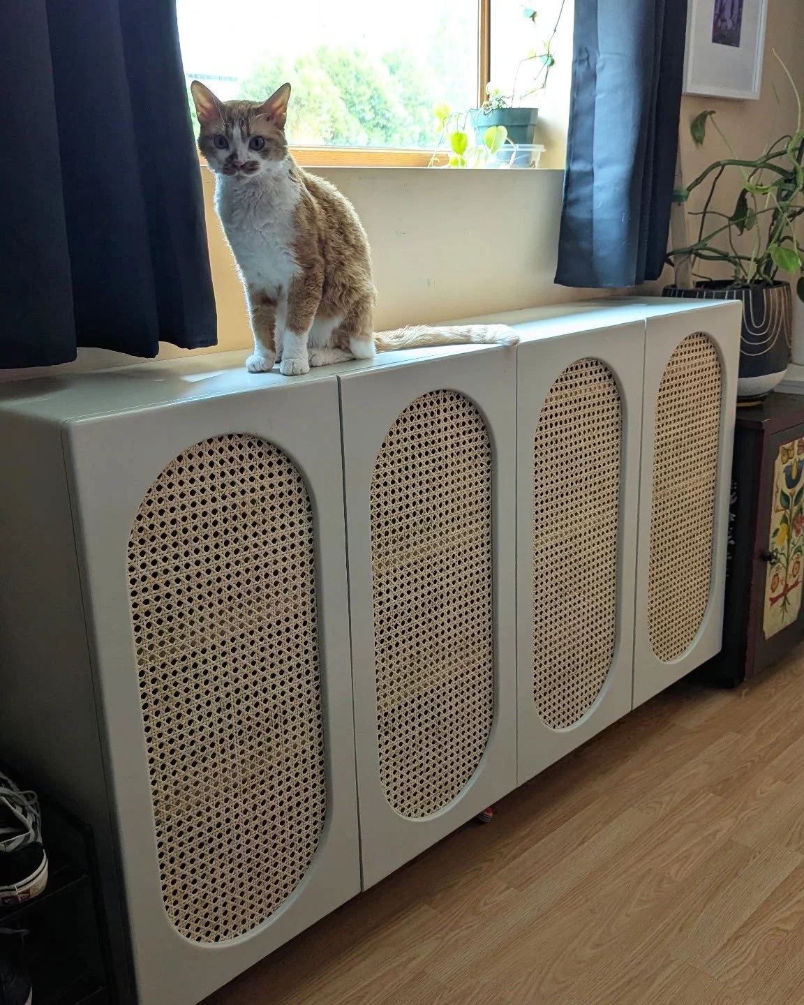 Floating Sideboard. Tons of stylish storage that fits right into your home.

Built to last, made to order.