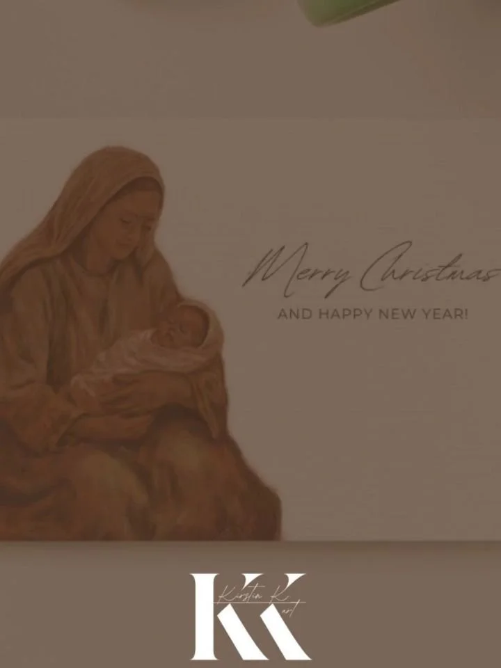 Time to get your Christmas card pre-orders in! I will have limited stock of these cards! Taking pre-orders through the end of this weekend (Sunday November 16). DM me if you would like to get your orders in! 

Christmas cards will be printed on 110 l