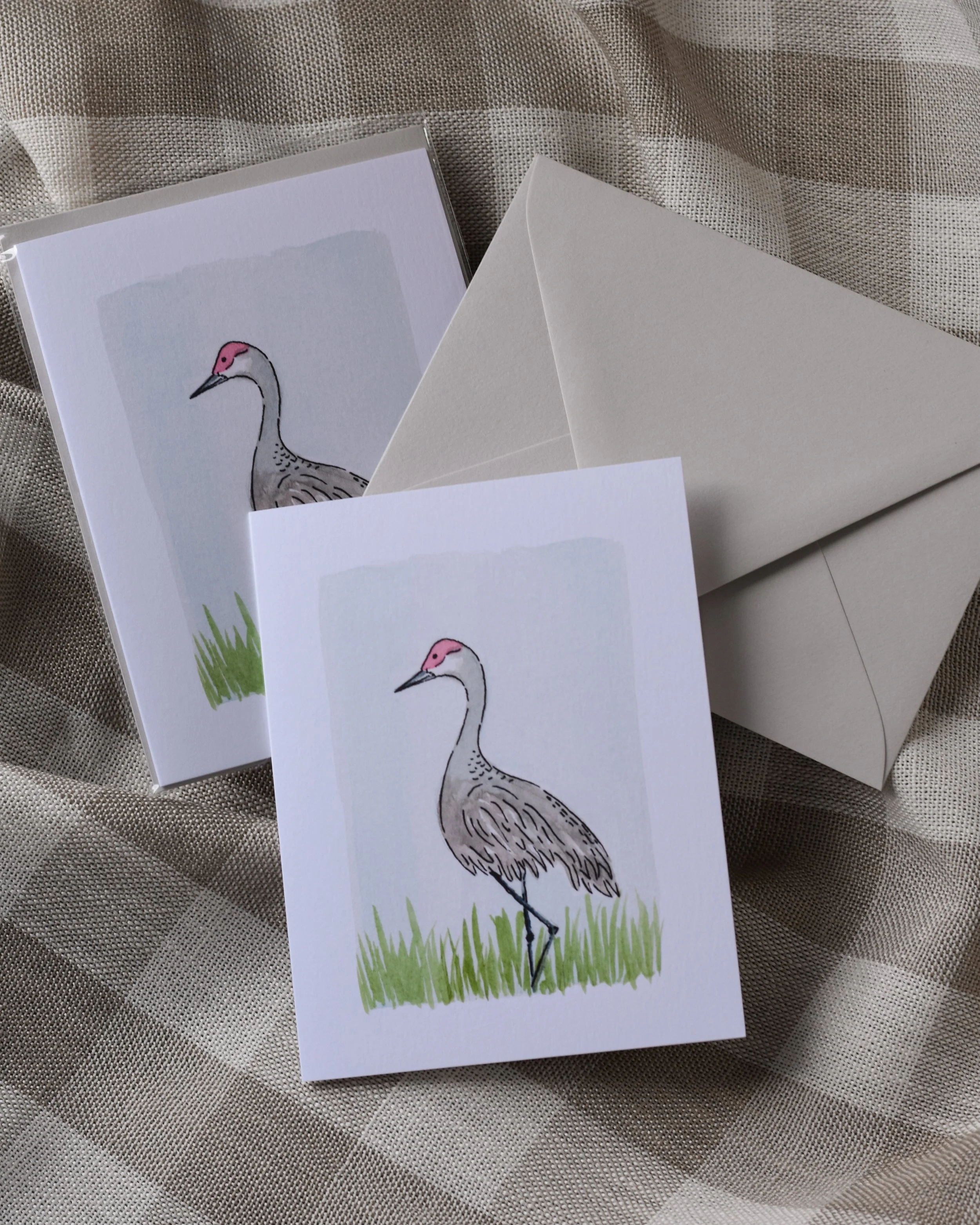 Sandhill Crane Card