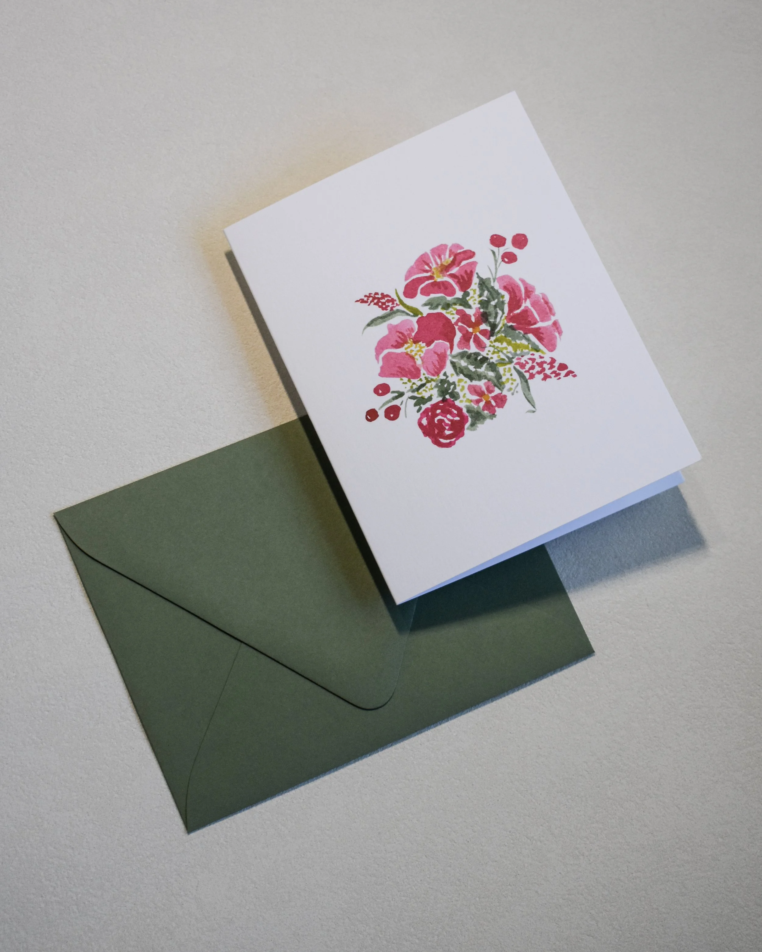 The Blushing Garden Notecard Set