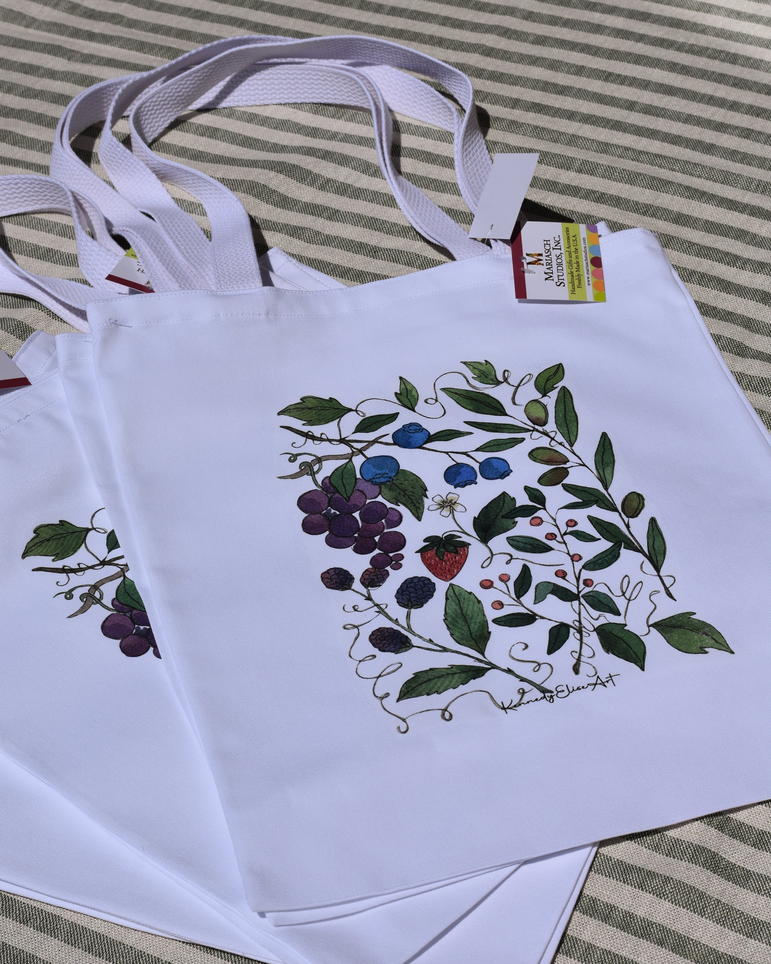 The Berry Botanical Tote