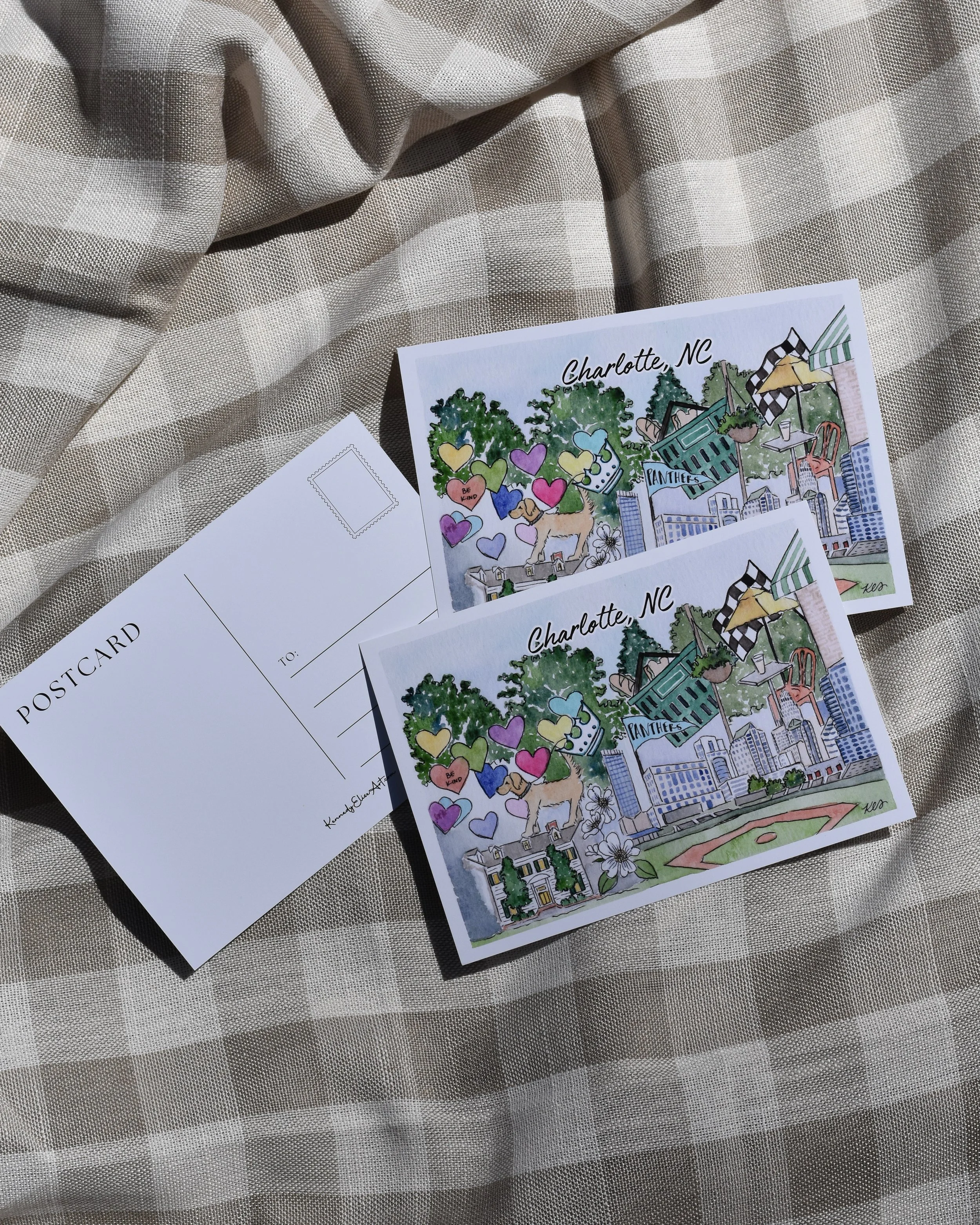 Charlotte Postcard