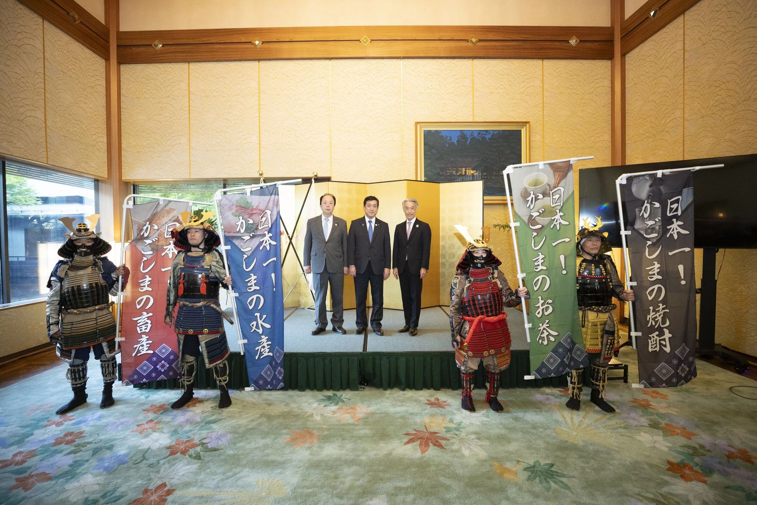 Governor Shiota and Ambassador Yamada, Kagoshima Food and Tourism Reception at the Japanese Ambassador's Residence, 2026
Photo credit: Jeff Song Photography