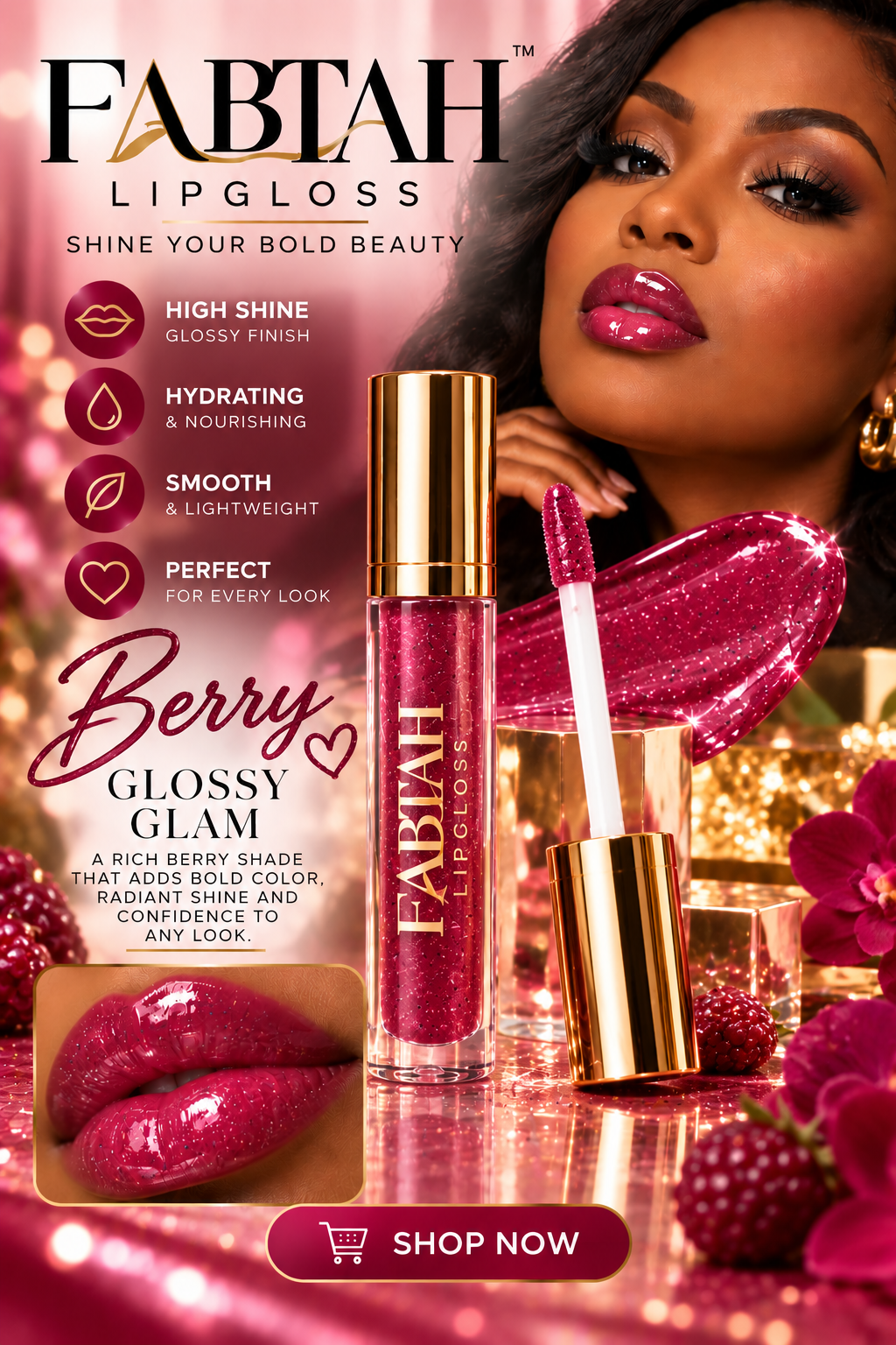 FABTHA BERRY LIPGLOSS
