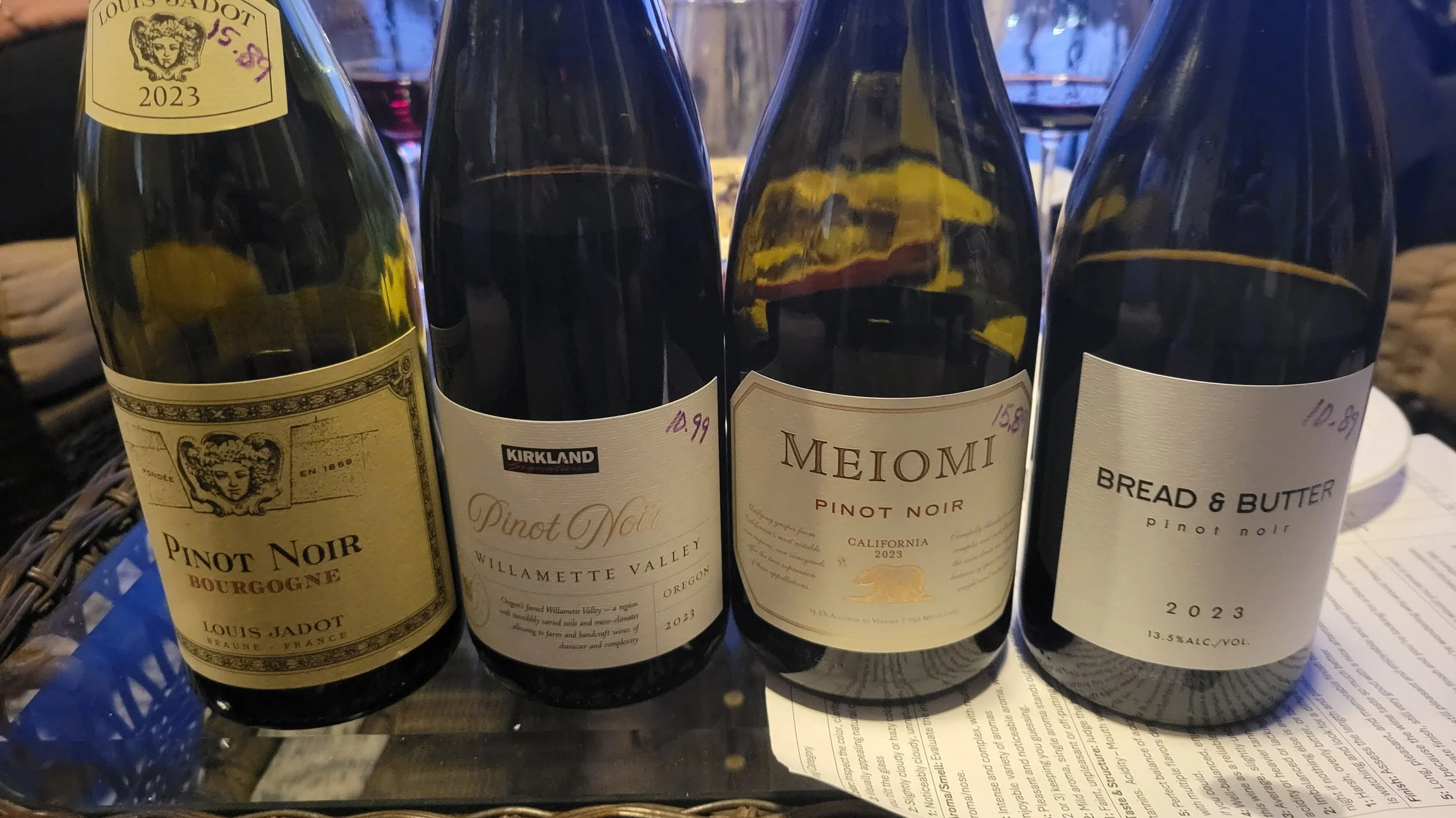 Pinot Noir from Costco