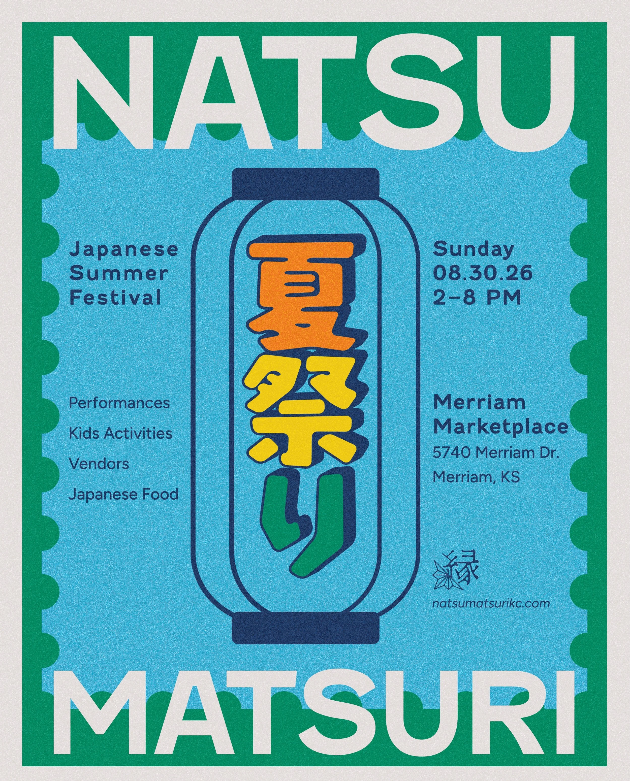 🎐 Tickets are now on sale for Kansas City&rsquo;s 3rd annual Japanese Summer Festival! 🎐

Join us on Sunday, August 30 for a day of celebrating Japanese culture and community!
🗓️8.30.26 2&ndash;8 PM
📍 Merriam Marketplace

Whether you&rsquo;re rec