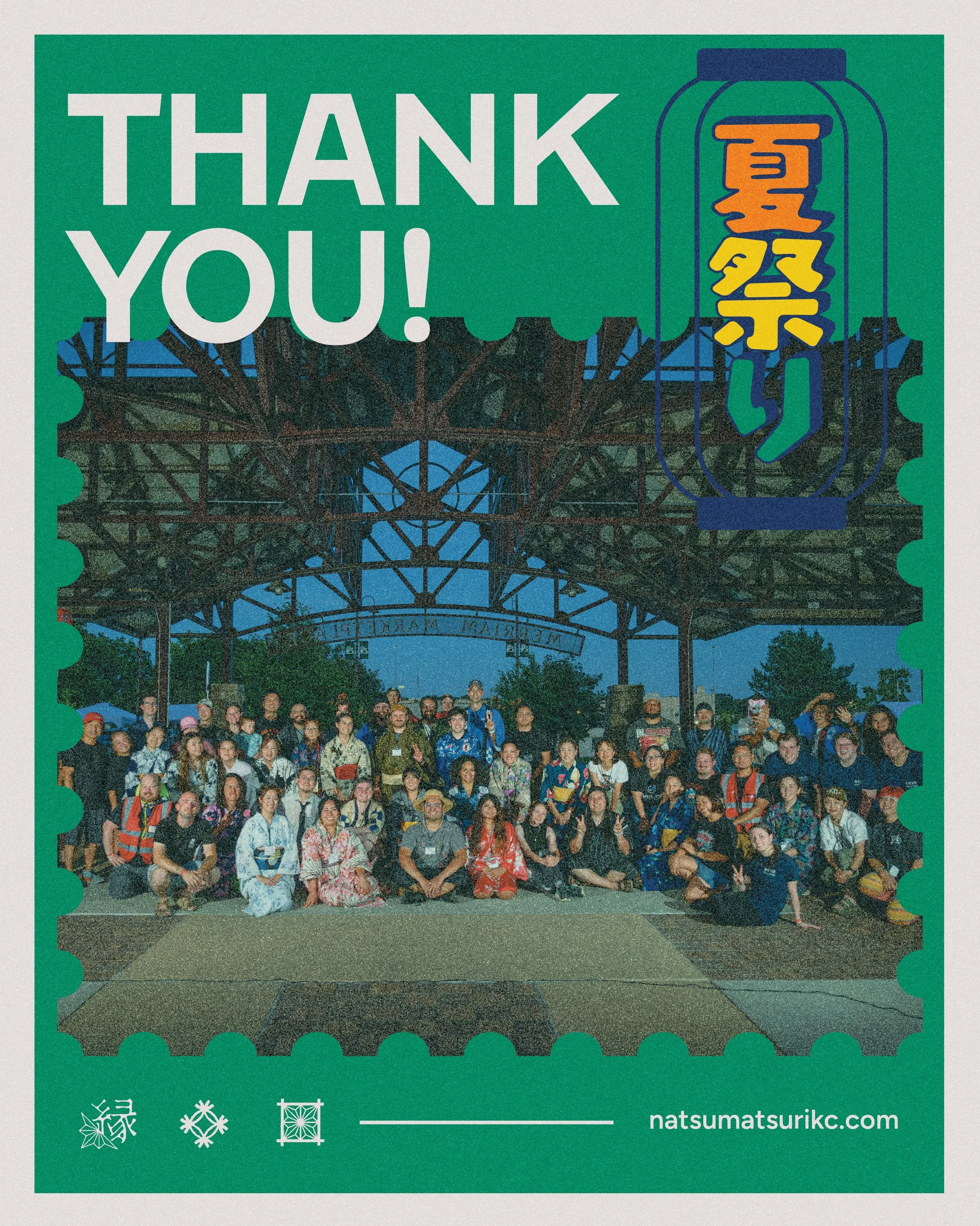 ✨THANK YOU!!! ✨

To our volunteers, sponsors and vendors: Thank you so much for making our third annual Natsu Matsuri such a huge success! We were truly blown away by all of the support. It was such a beautiful day of cultural celebration, and we cou