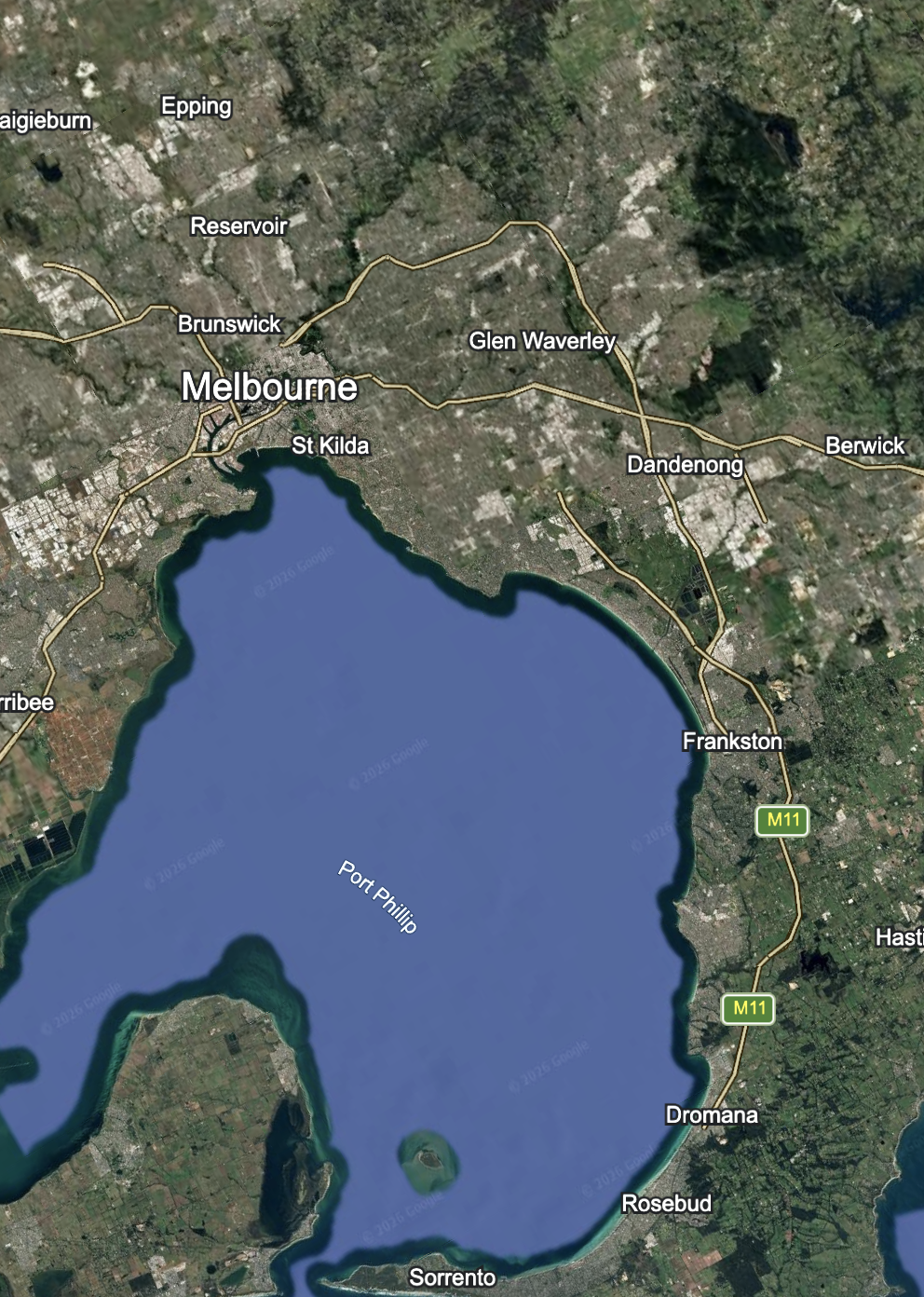 Melbourne market map