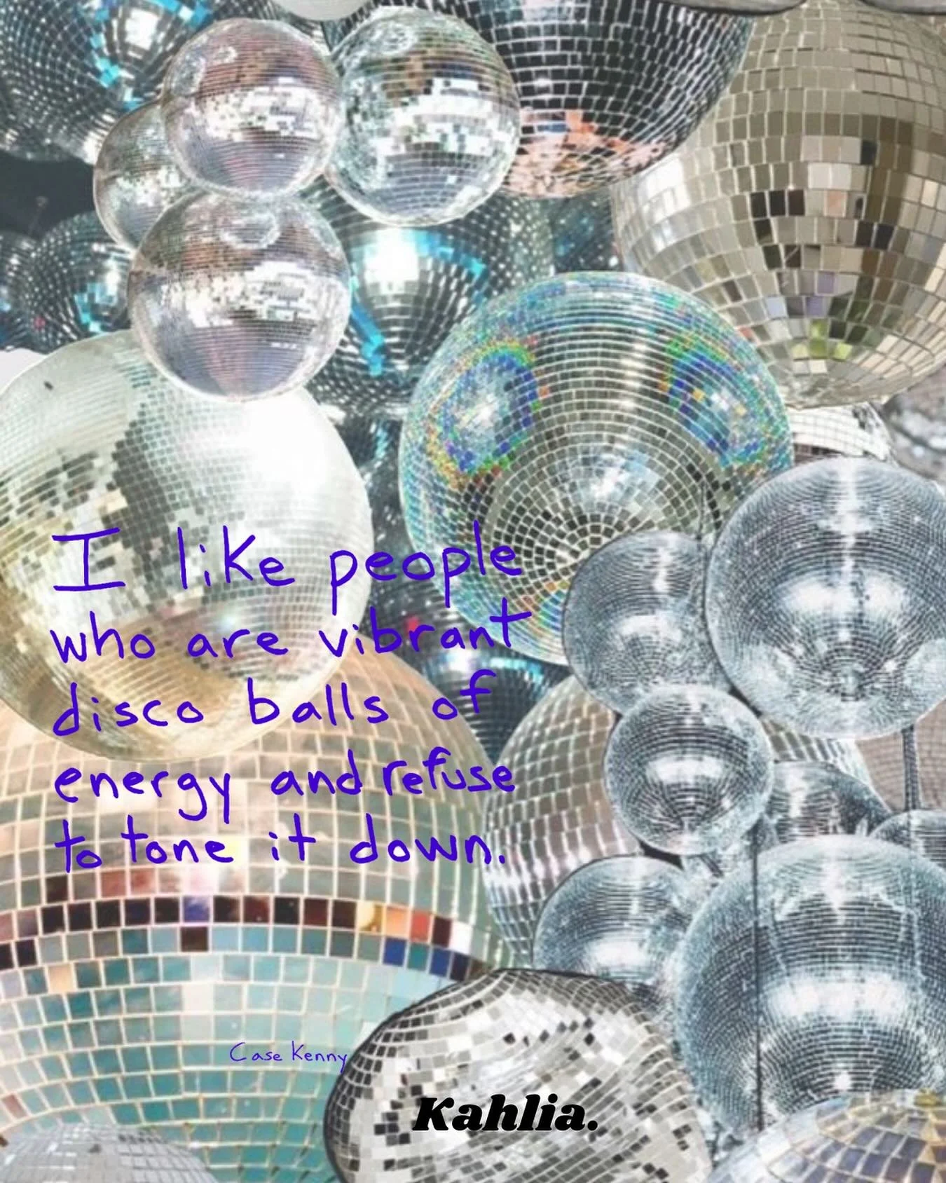 If you sparkle too much for them, hand them some sunnies..