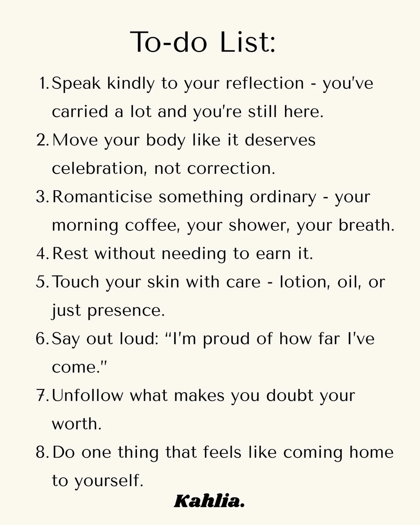 A little self love this weekend ☕️ (this one will recharge not drain you)