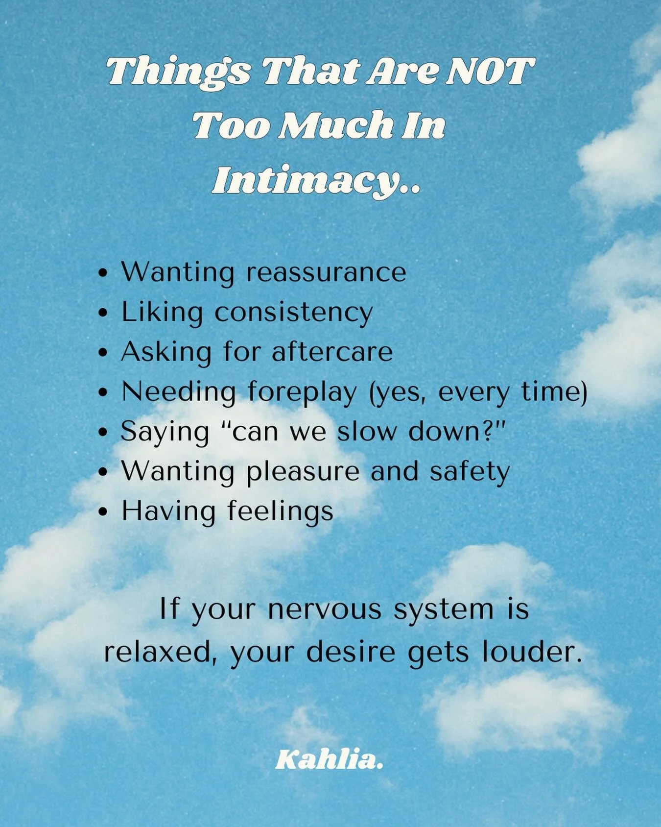 Your need for safety doesn&rsquo;t shrink desire - it supports it.