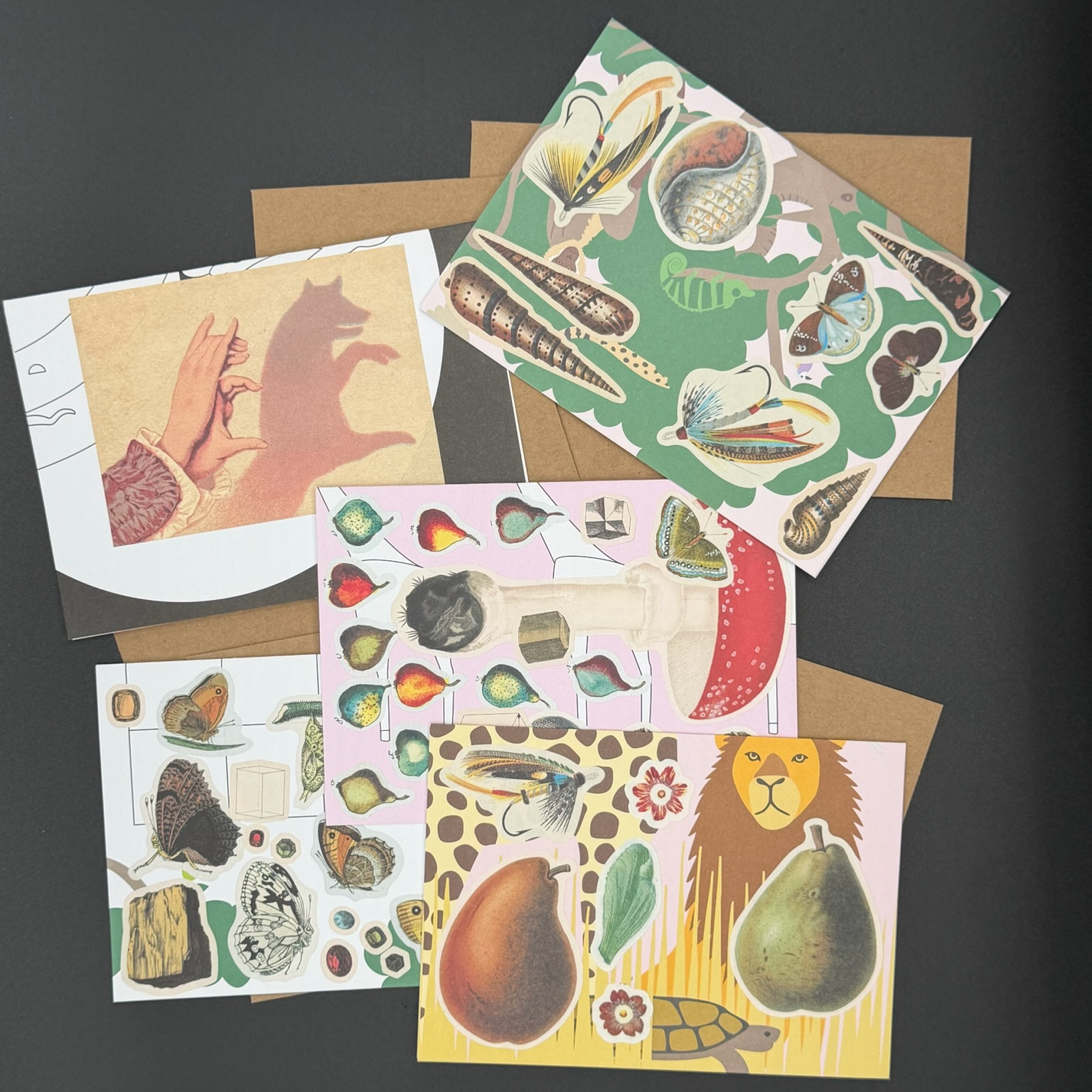 Collage Greeting Cards (5 pack w/ envelope)