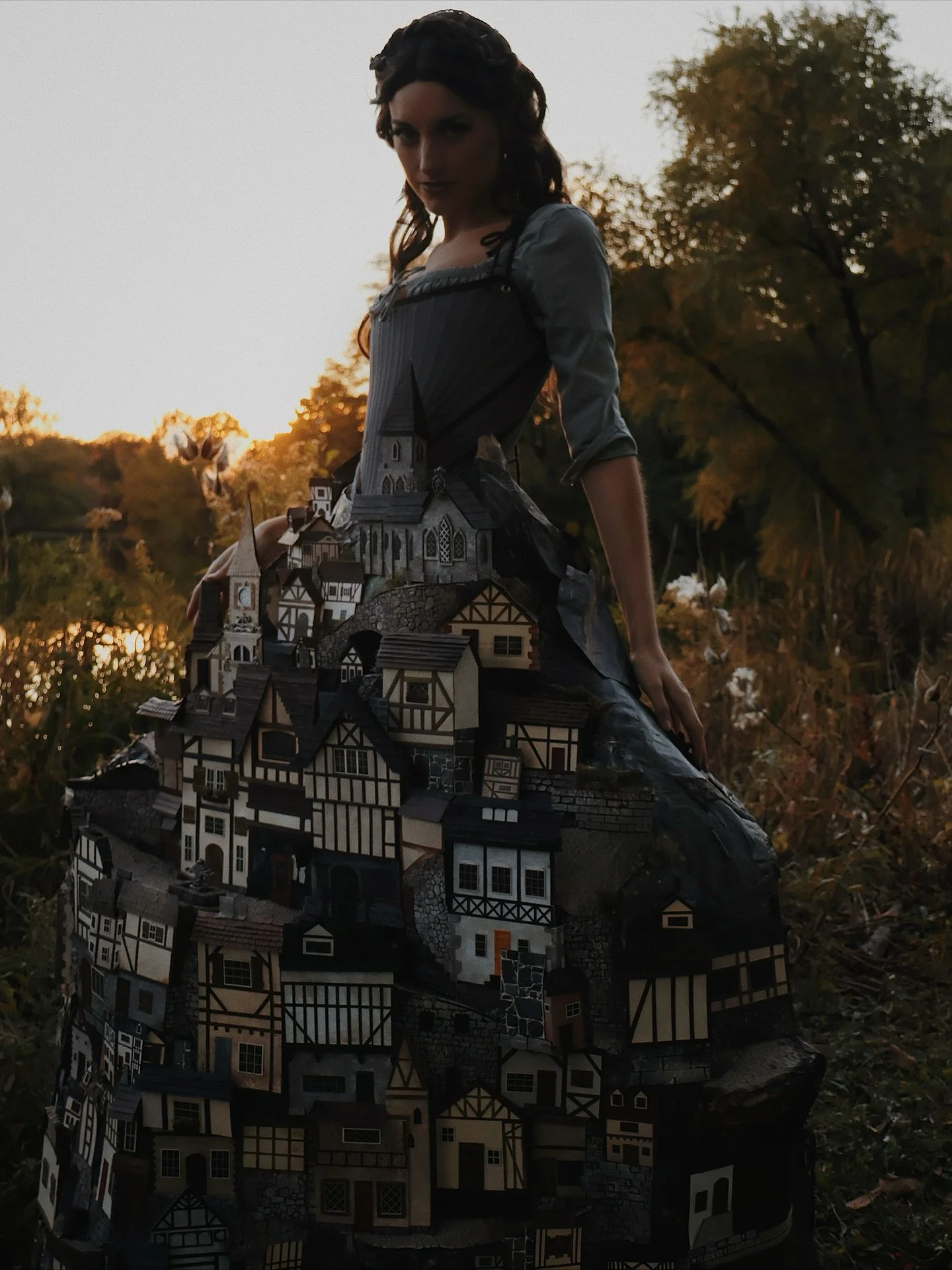 THE VILLAGE DRESS ✨ HALLOWEEN 2O25
&ldquo;It Takes a Village&rdquo;
costume entirely handmade by me 

sO very excited to share more details &amp; studio shots &amp; behind the scenes ✨ but tonight, we celebrate one insane month 💛 

THANK YOU for all