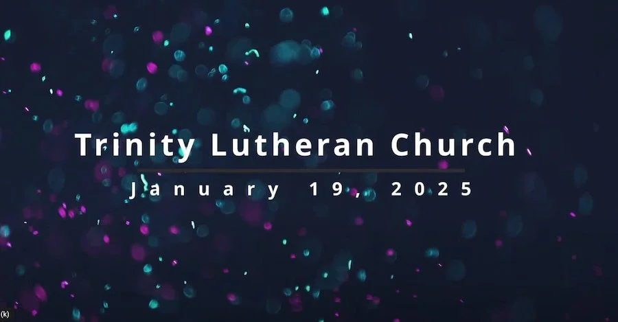 January 19, 2025 Virtual Service
