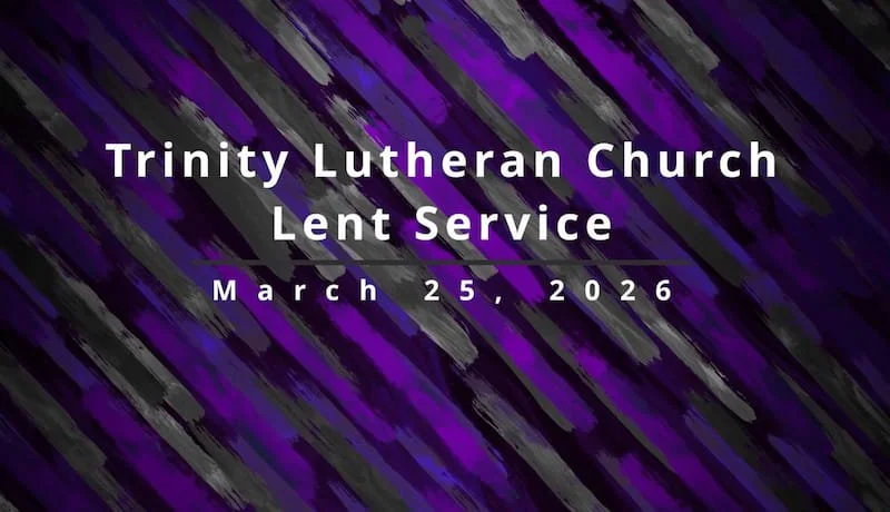 March 26 2026 - Lent - Virtual Sunday Service