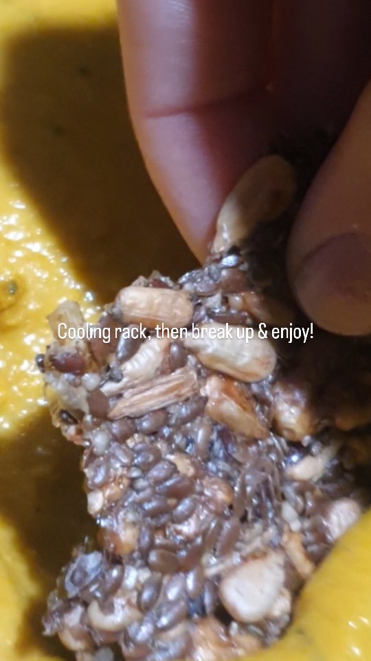 My infamous seeded crackers
Incredibly delicious, a fantastic source of protein, fat and fibre and cost very little to make.
3 cups of whatever seeds/ nuts you love. I chose 1c sunflower seeds
1c mixed walnuts, cashews/ Brazil nuts
1c mixed chi
