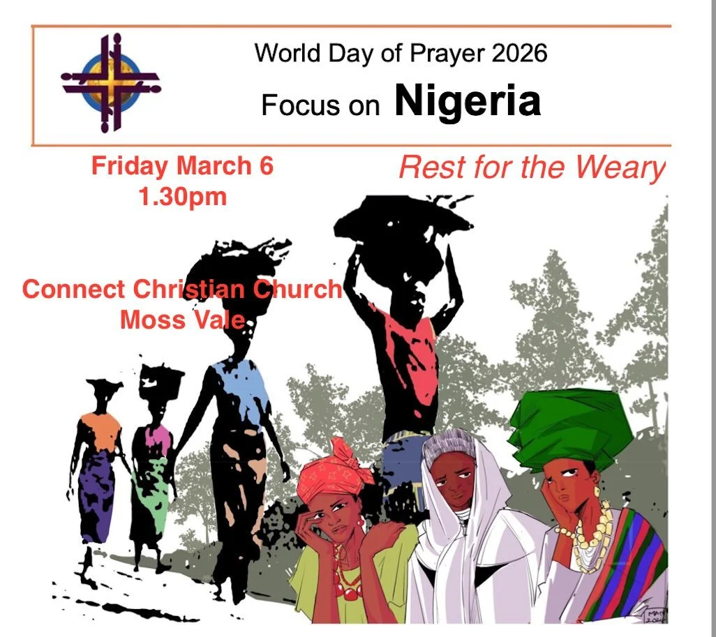 We&rsquo;re excited to be hosting this year&rsquo;s World Day of Prayer! 
You&rsquo;re welcome to join us and the other churches in the Southern Highlands as we join together and pray for God to touch our region and the nations.
We&rsquo;re gathering