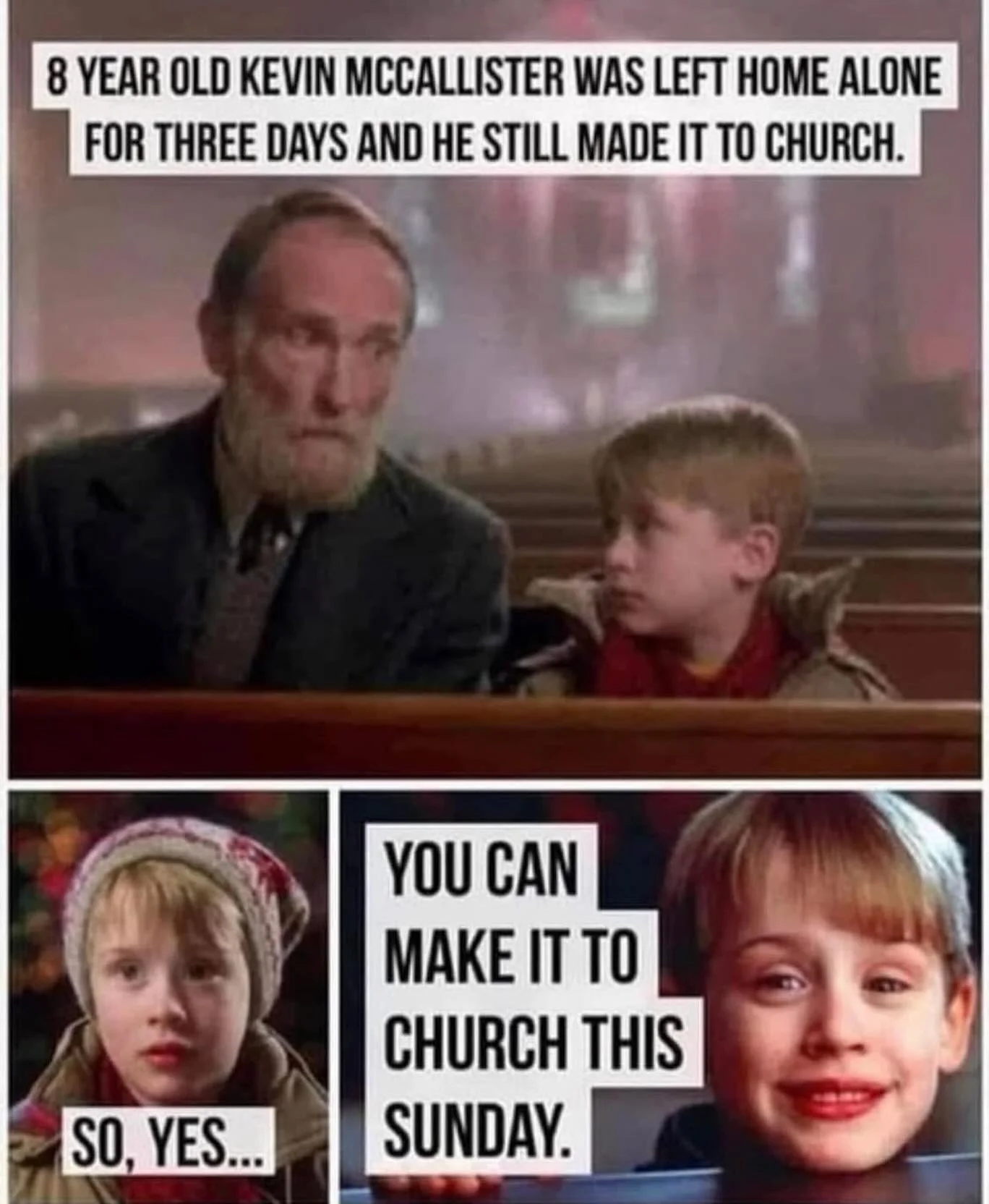 Yep, you can make it to church this Sunday! 
All welcome at Connect Christian Church, 
Sundays 10am ❤️
(With thanks to @shane_pruitt78 for the image)