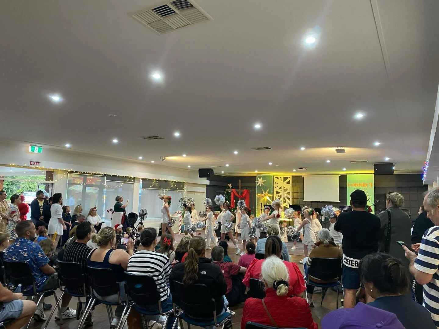 Thank you to everyone who came out on Saturday night for a great Christmas carols event.

We were so glad to have the option to move things indoors so people didn&rsquo;t have to be soggy.

Big thanks to the team who helped put it on, including the m