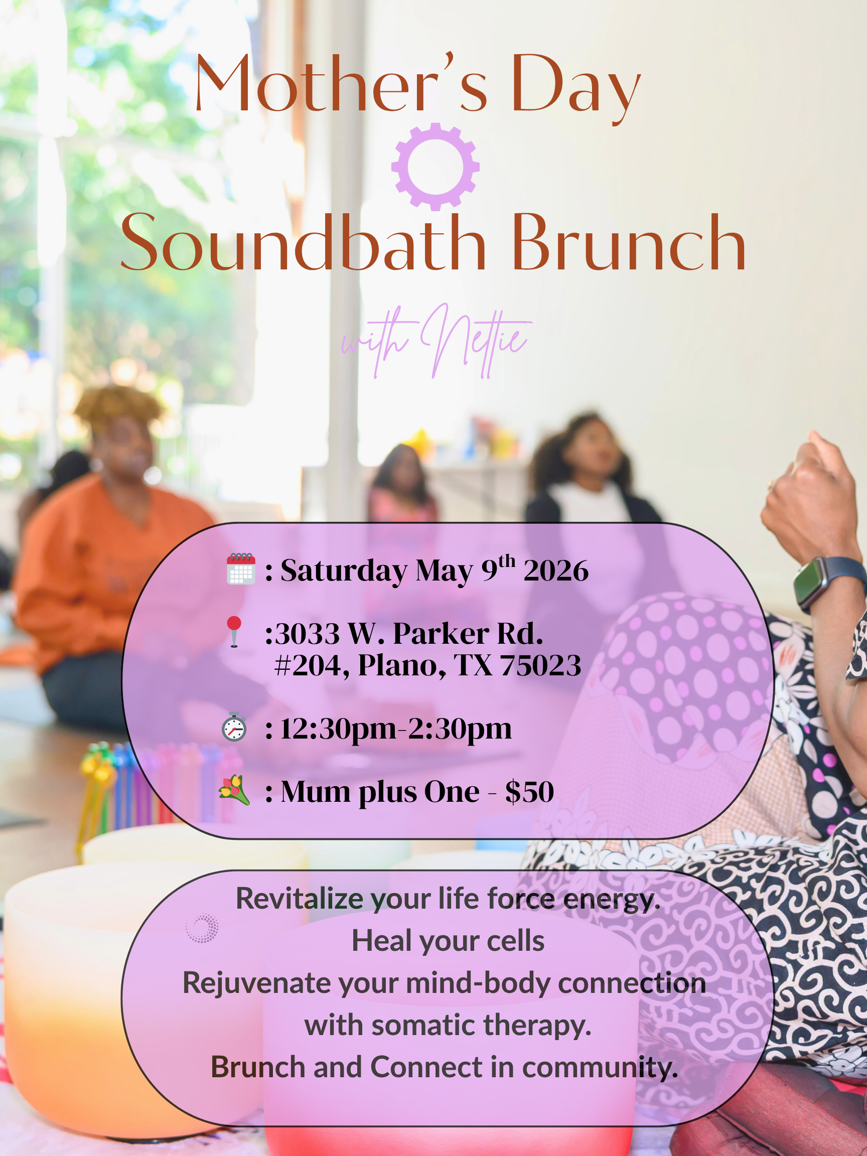 Wellness WITHIN Brunch Ticket (May 9, 2026)