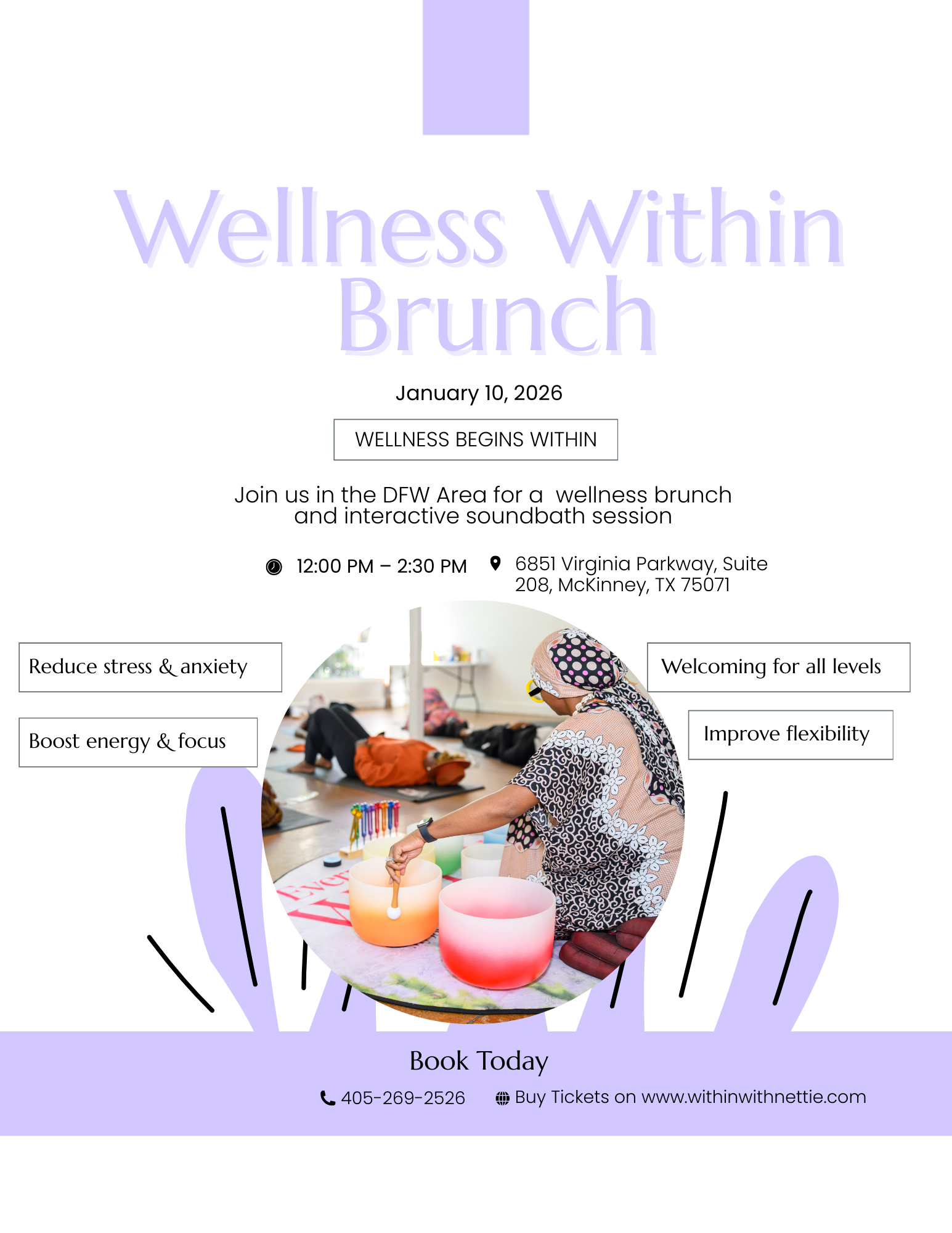 Wellness WITHIN Brunch Ticket (January 10, 2026)