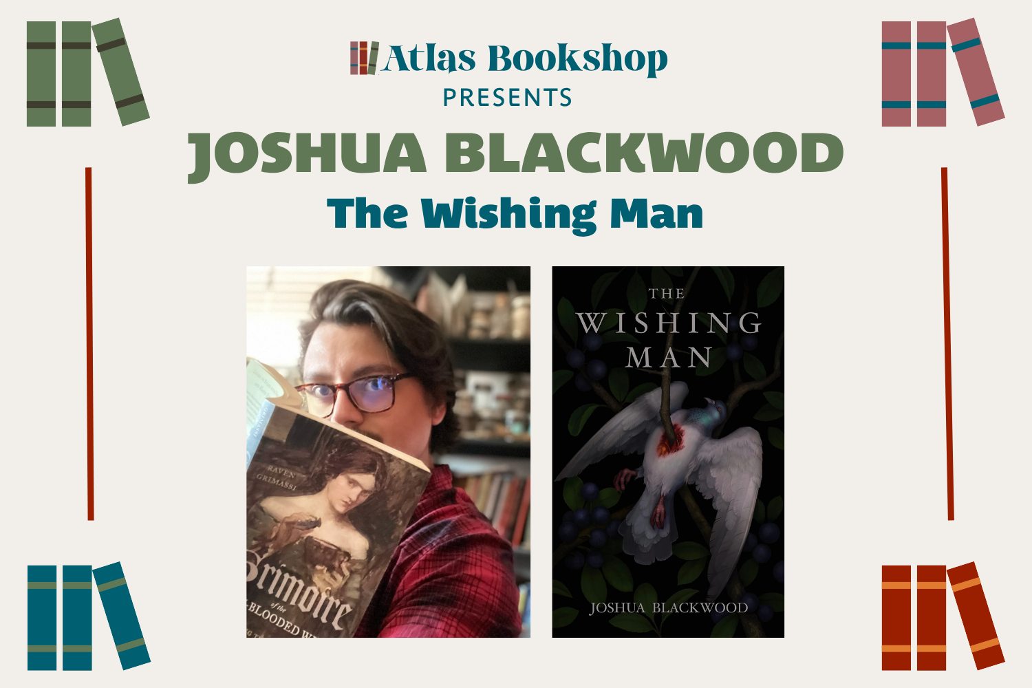 Joshua Blackwood Book Signing &amp; Reading