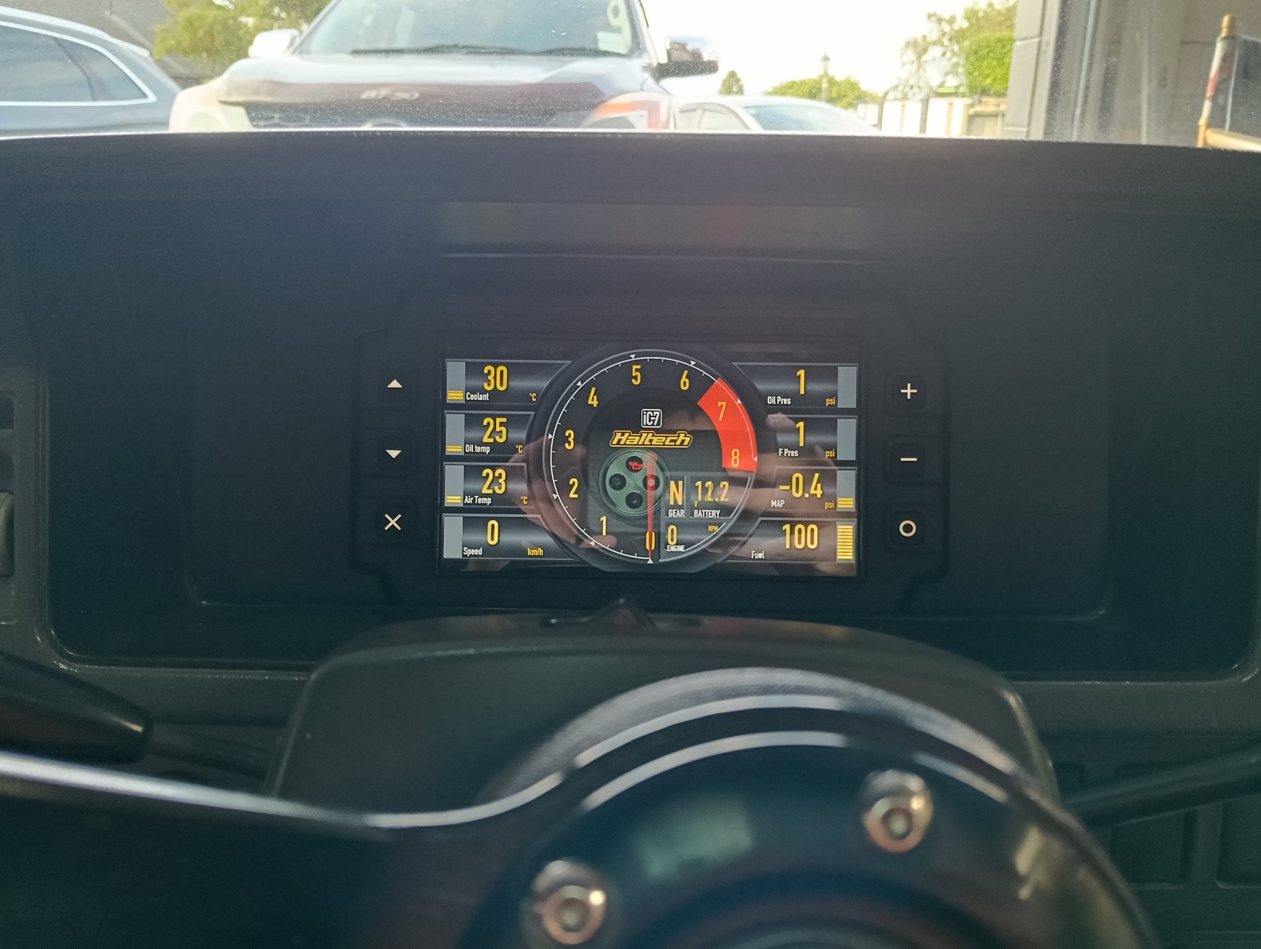 Mazda B2000 to IC7 Display Dash