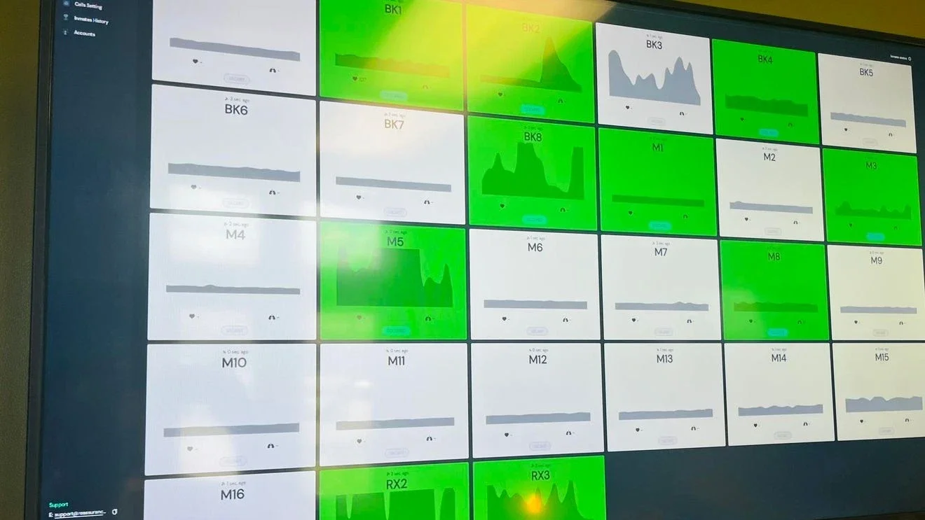 Walker County Jail completes installation of inmate health monitors