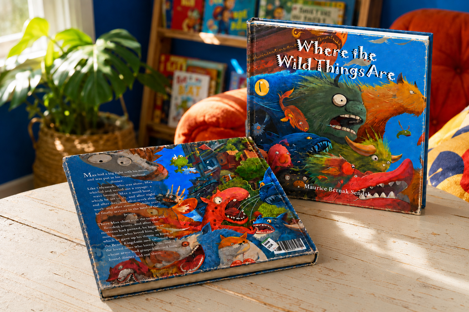 Where The Wild Things Are - Book Cover (Book)
