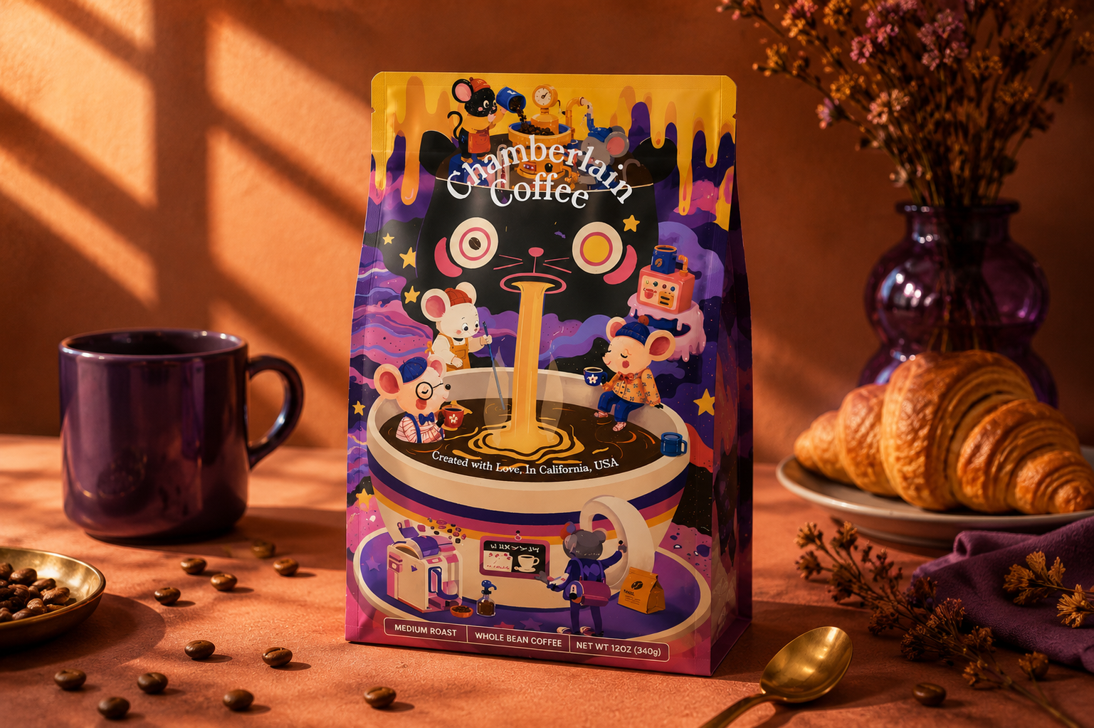 Chamberlain Coffee (Packaging)