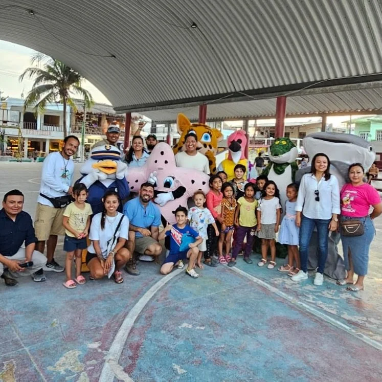 &iexcl;Muchas gracias a quienes fueron parte de la Feria Ambiental en Holbox! 🏝️🌎💙

Este fin de semana celebramos el D&iacute;a Mundial del Medio Ambiente, el XXXII aniversario de Yum Balam como zona protegida y el XVII de la Reserva Tibur&oacute;
