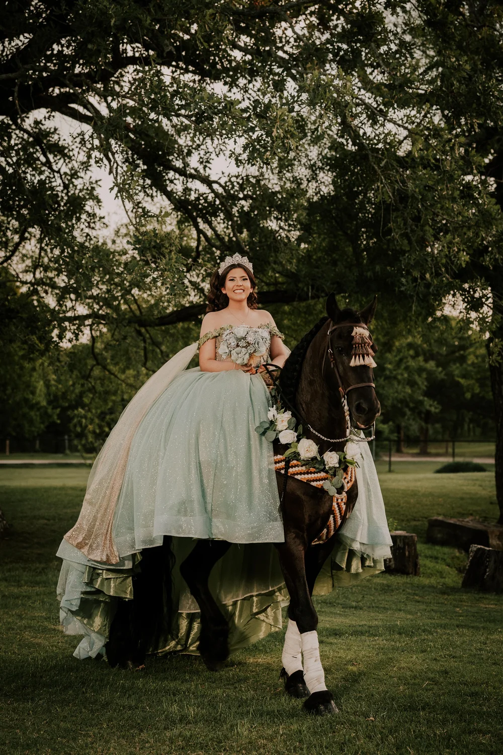 Rancho Las Chinas Quinceañera Photos in Quinlan — photograph by XVFifteen