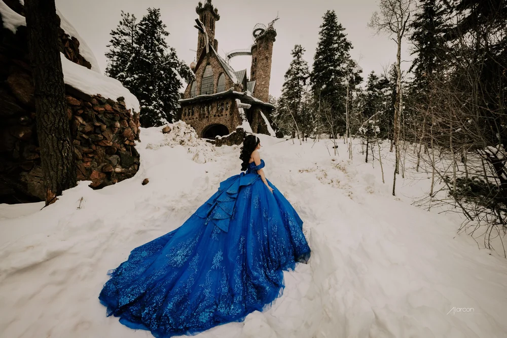Bishop Castle Quinceañera Photos in Colorado — photograph by XVFifteen