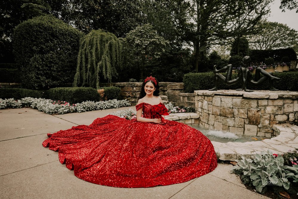 Dallas Arboretum Quinceañera Photos — photograph by XVFifteen