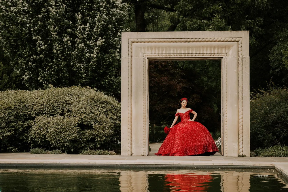 Dallas Arboretum Quinceañera Photos — photograph by XVFifteen
